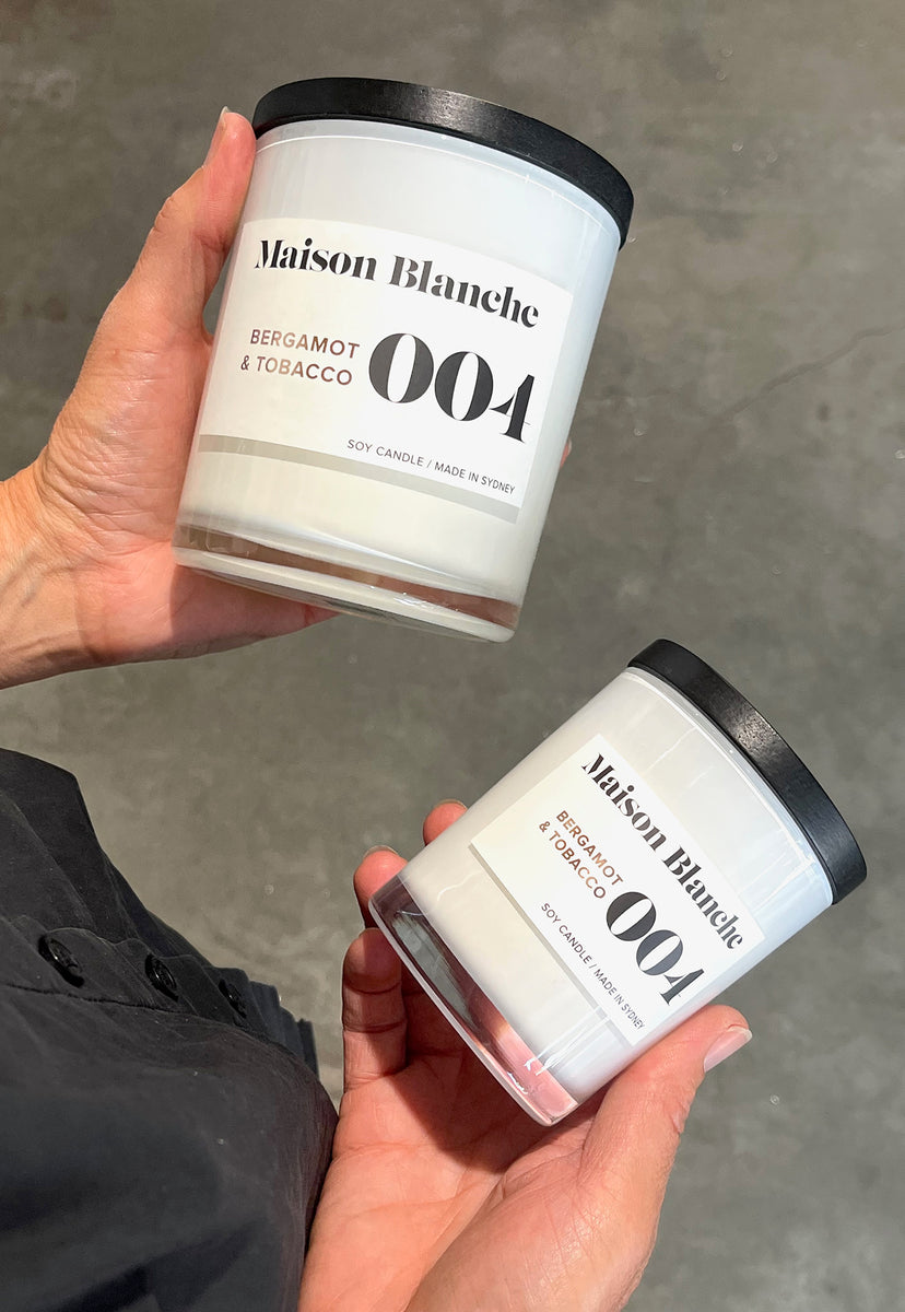 maison blanche candle