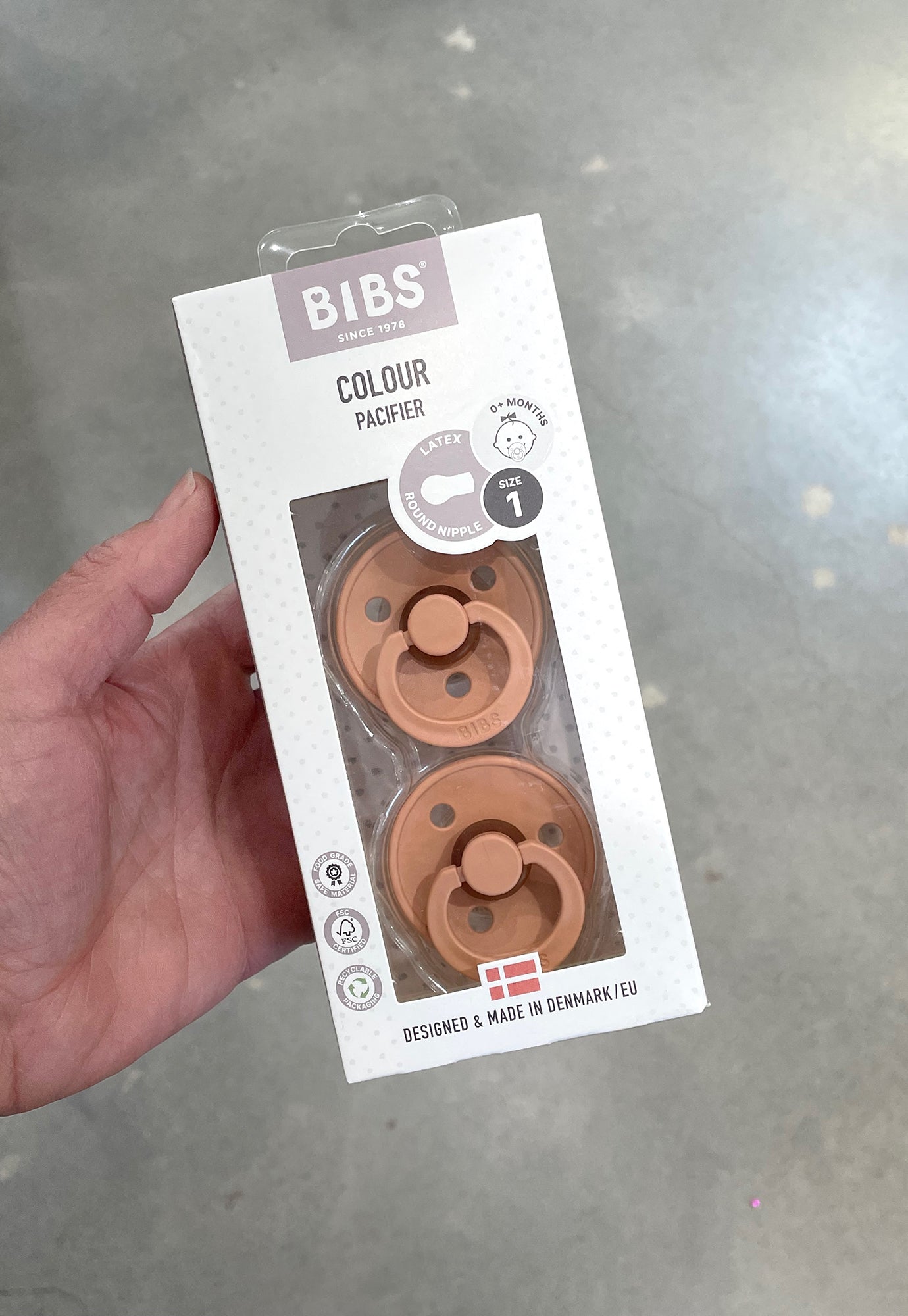 bibs - colour pacifier - 2 pack
