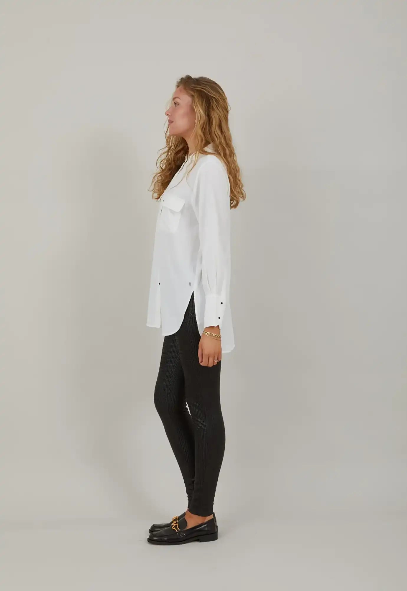 coster copenhagen - shirt with pockets - white