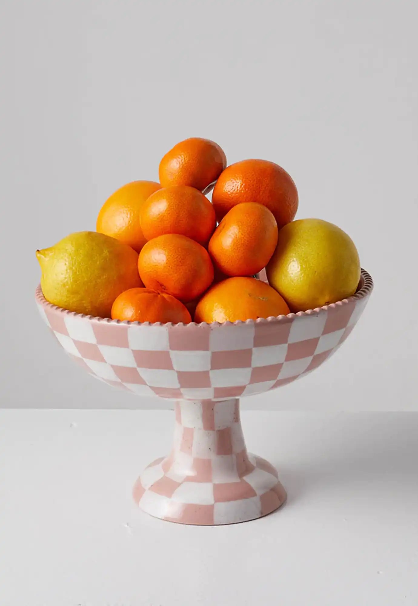 kip&co - checkered fruit bowl