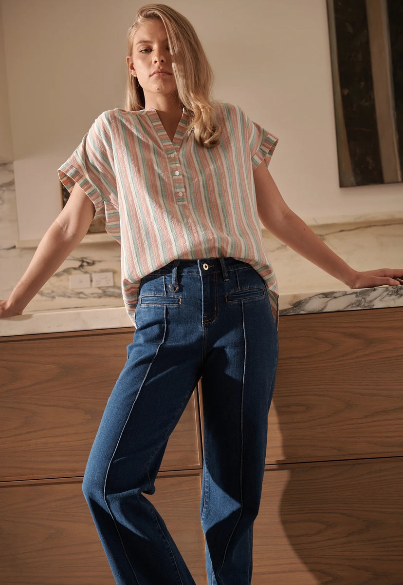 Brooke Jean in Mid Washed Blue Brooke Jean in Mid Washed Blue