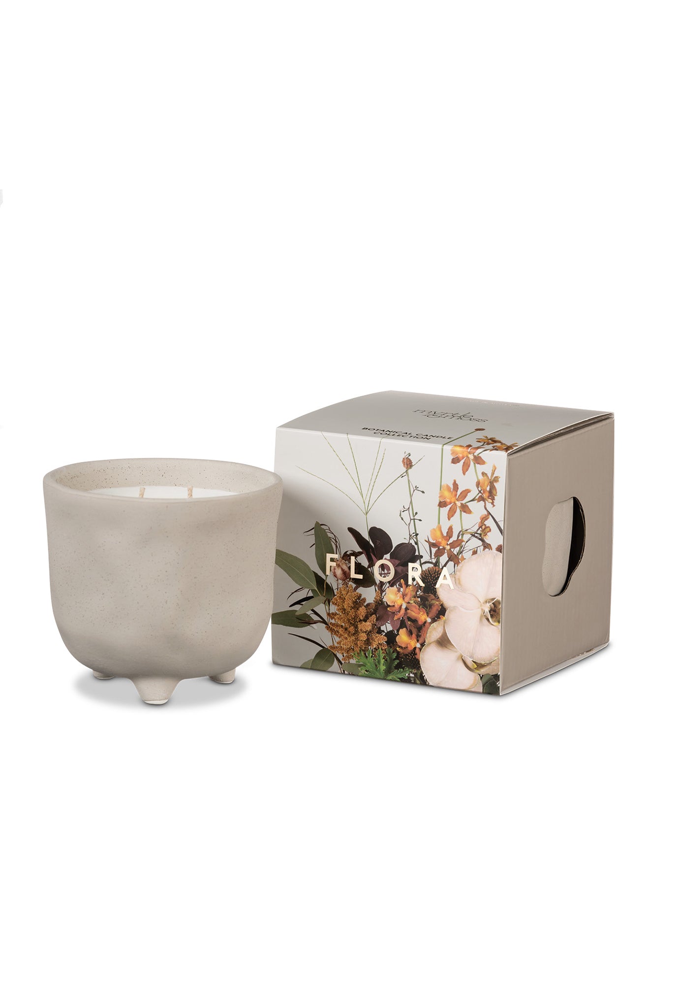 myrtle & moss - botanical candle