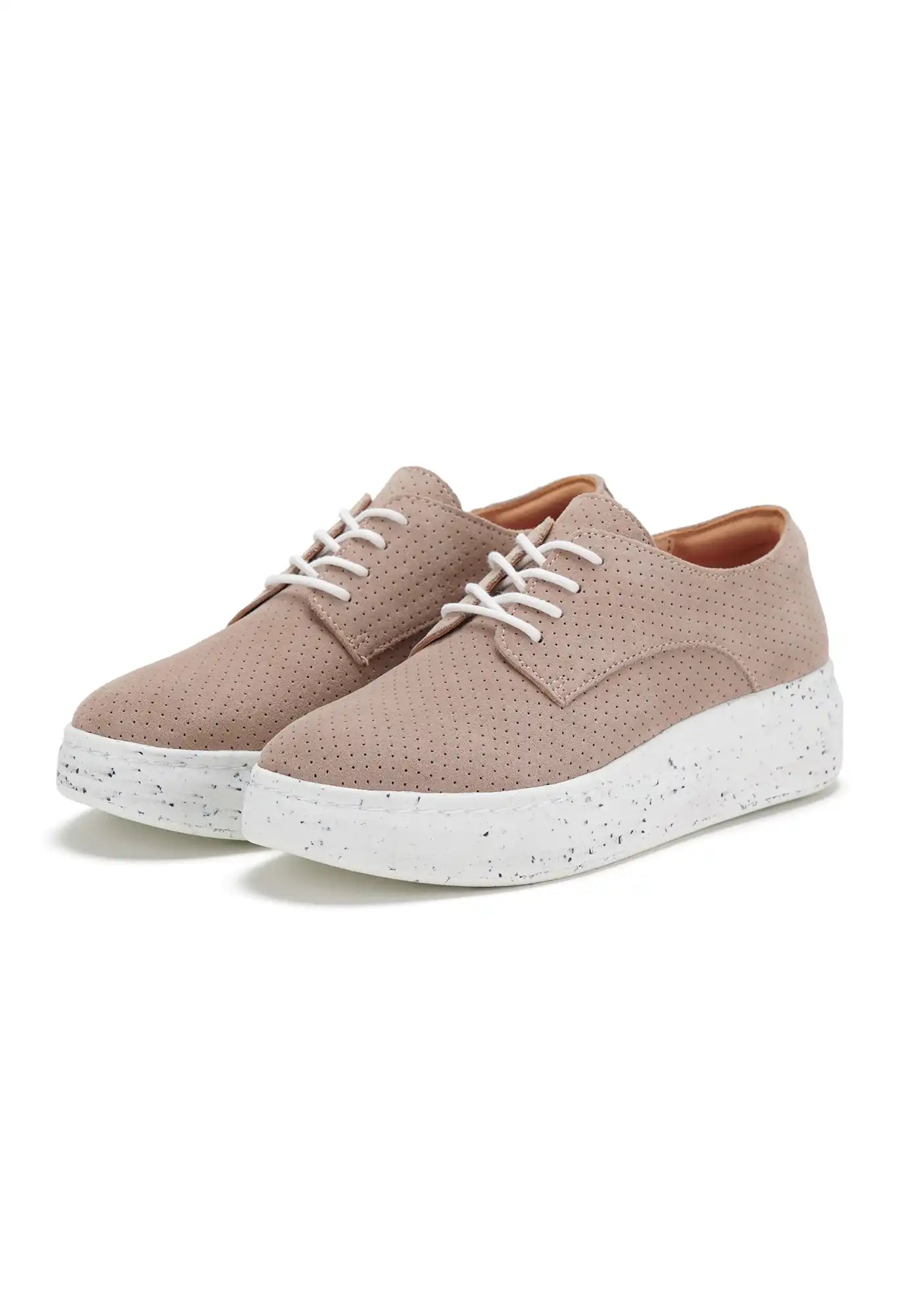 rollie - derby city - pin punch - taupe suede