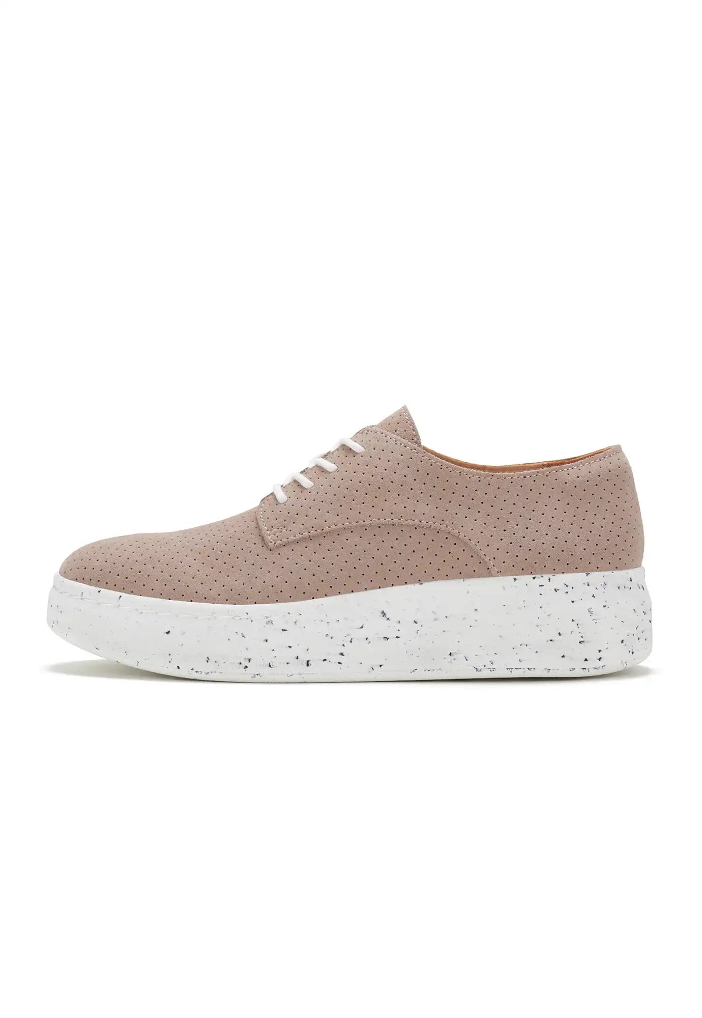 rollie - derby city - pin punch - taupe suede