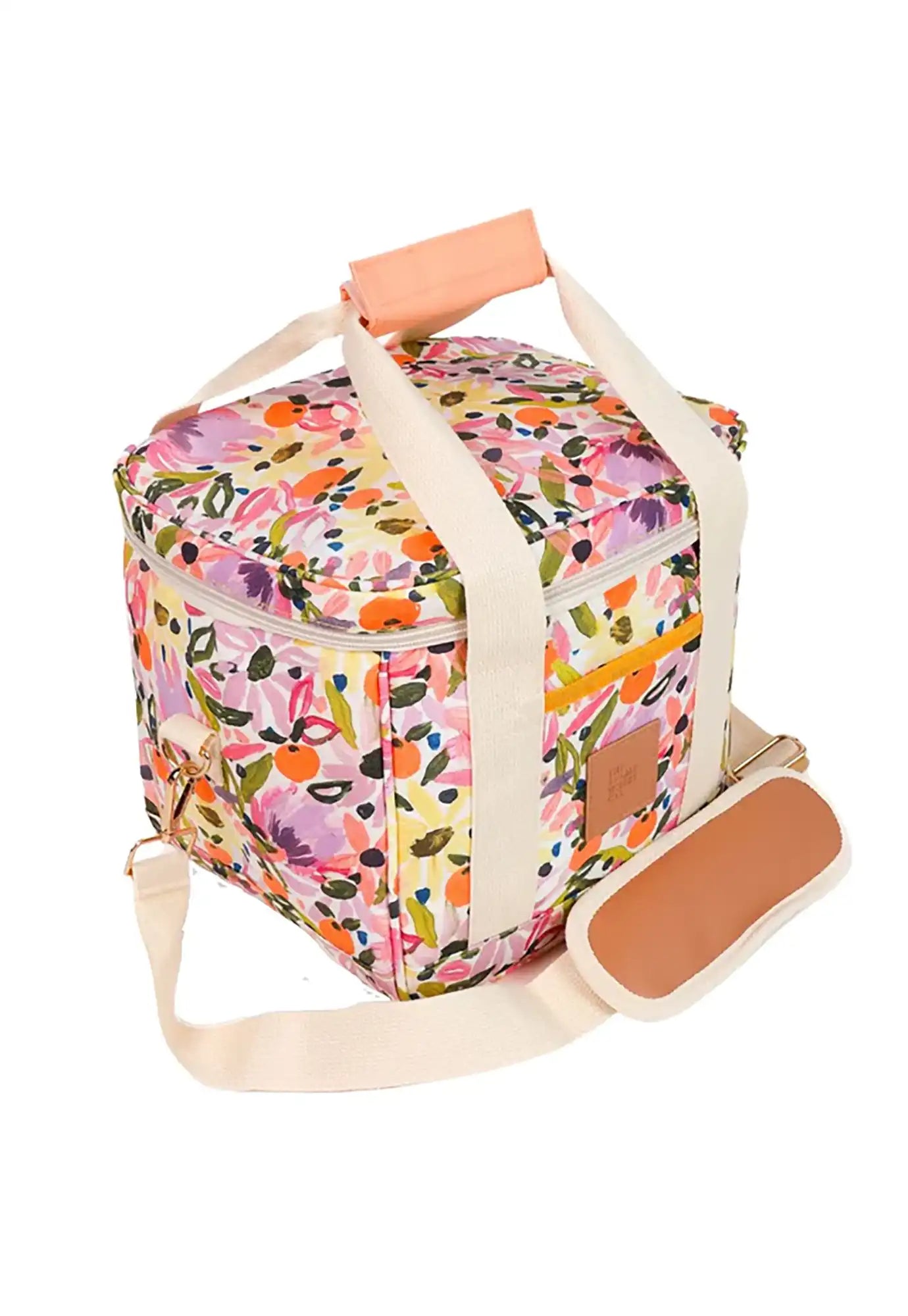 the somewhere co - midi cooler bag - wildflower