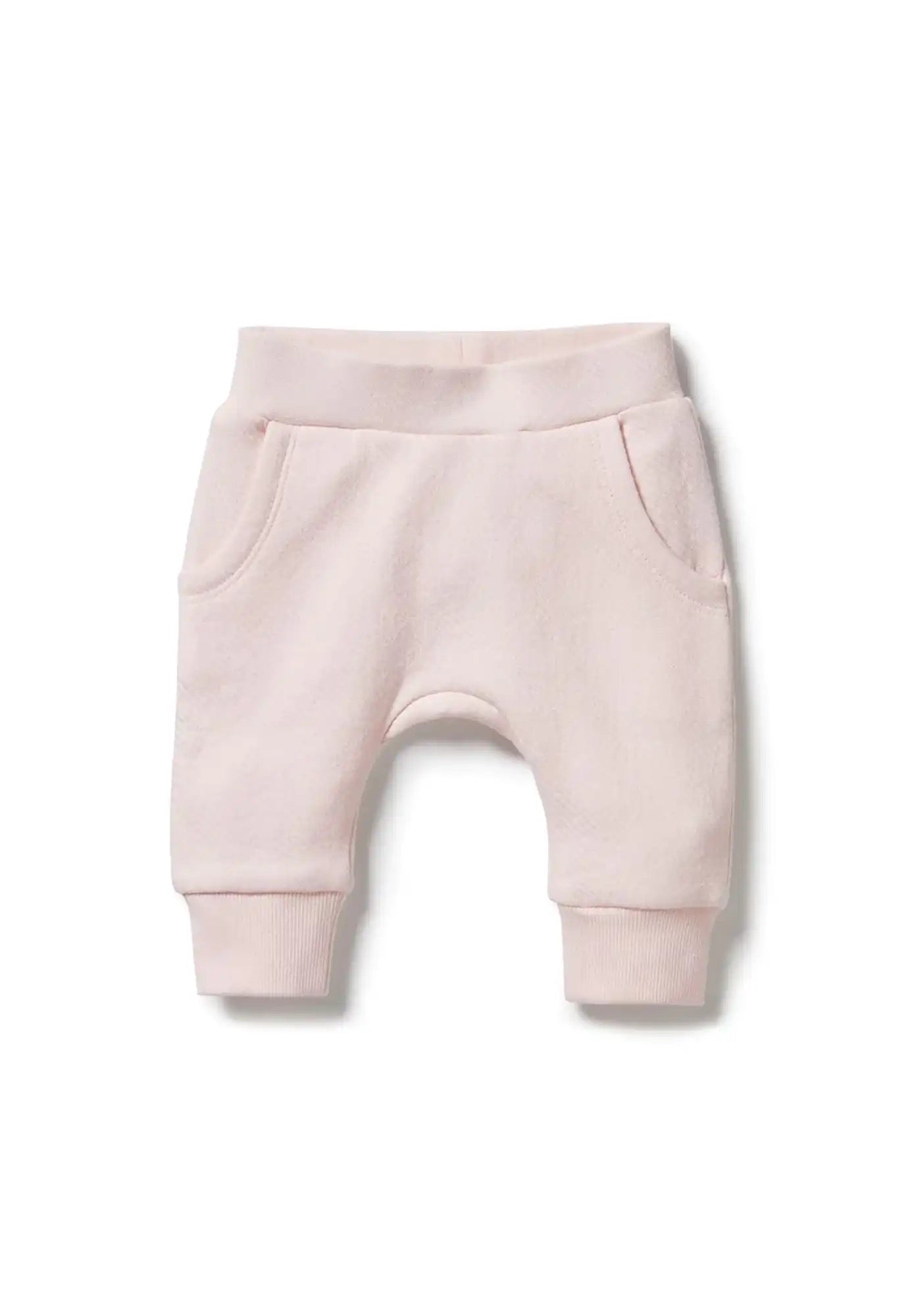 wilson & frenchy - quilted pant - pink