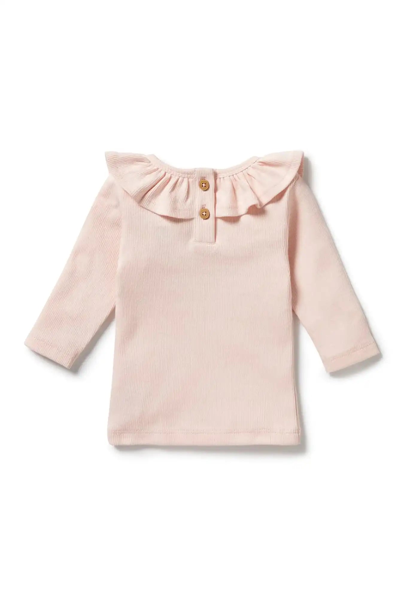 wilson & frenchy - ruffle top - pink