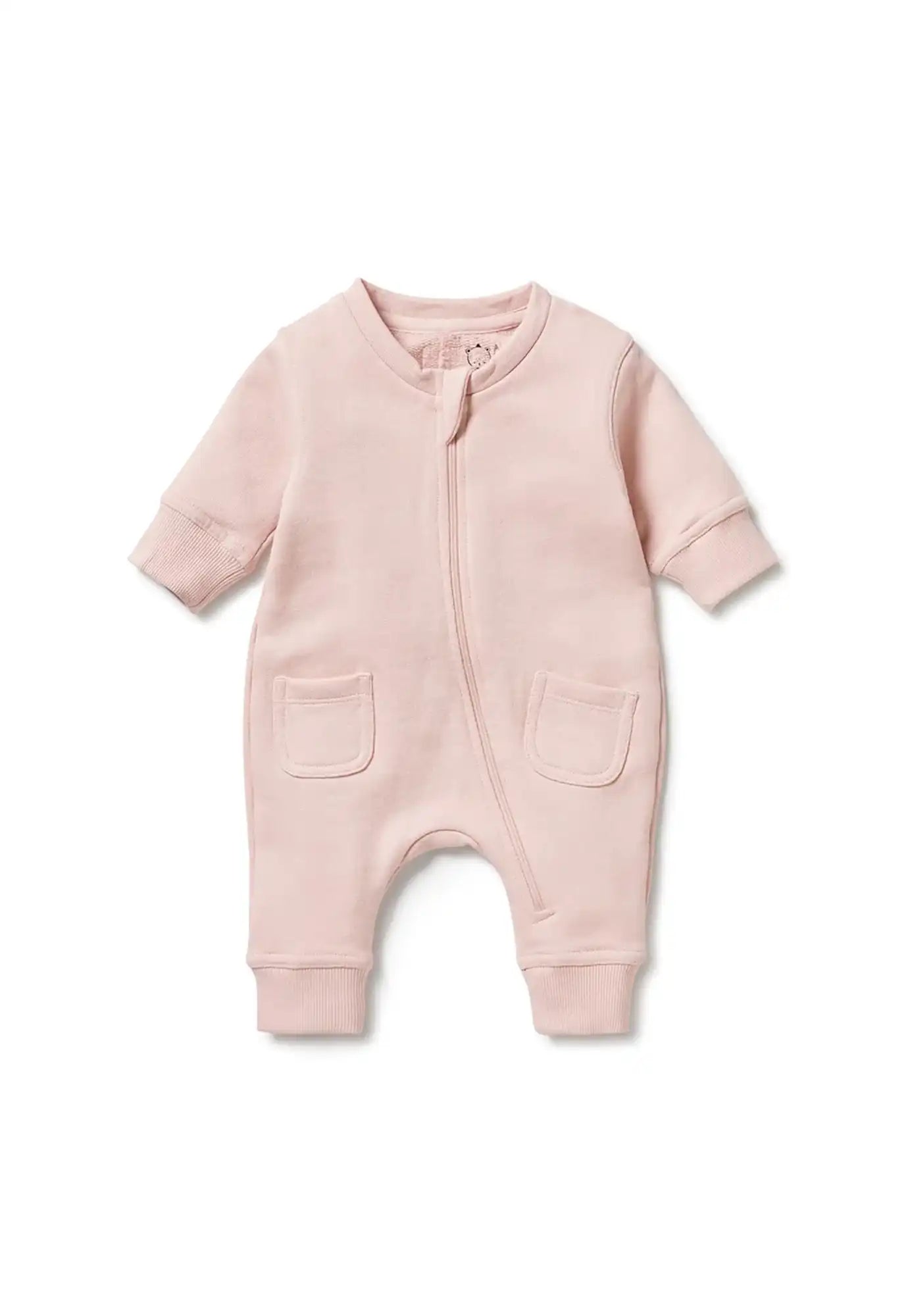 wilson & frenchy - terry growsuit - rose