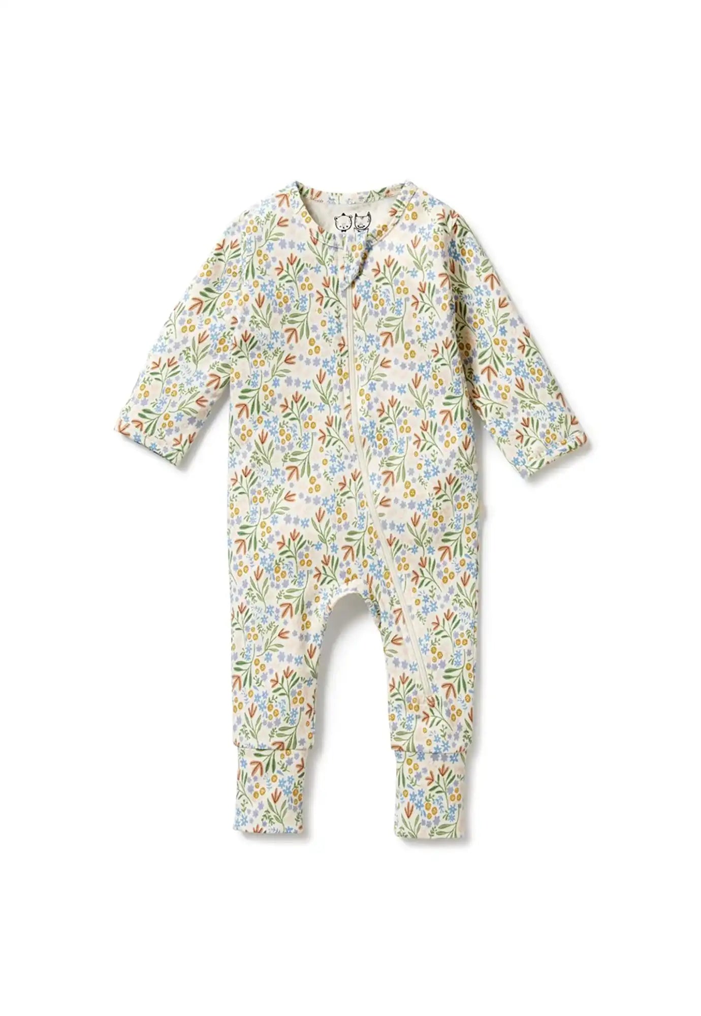 wilson & frenchy - zipsuit w feet - tinker floral