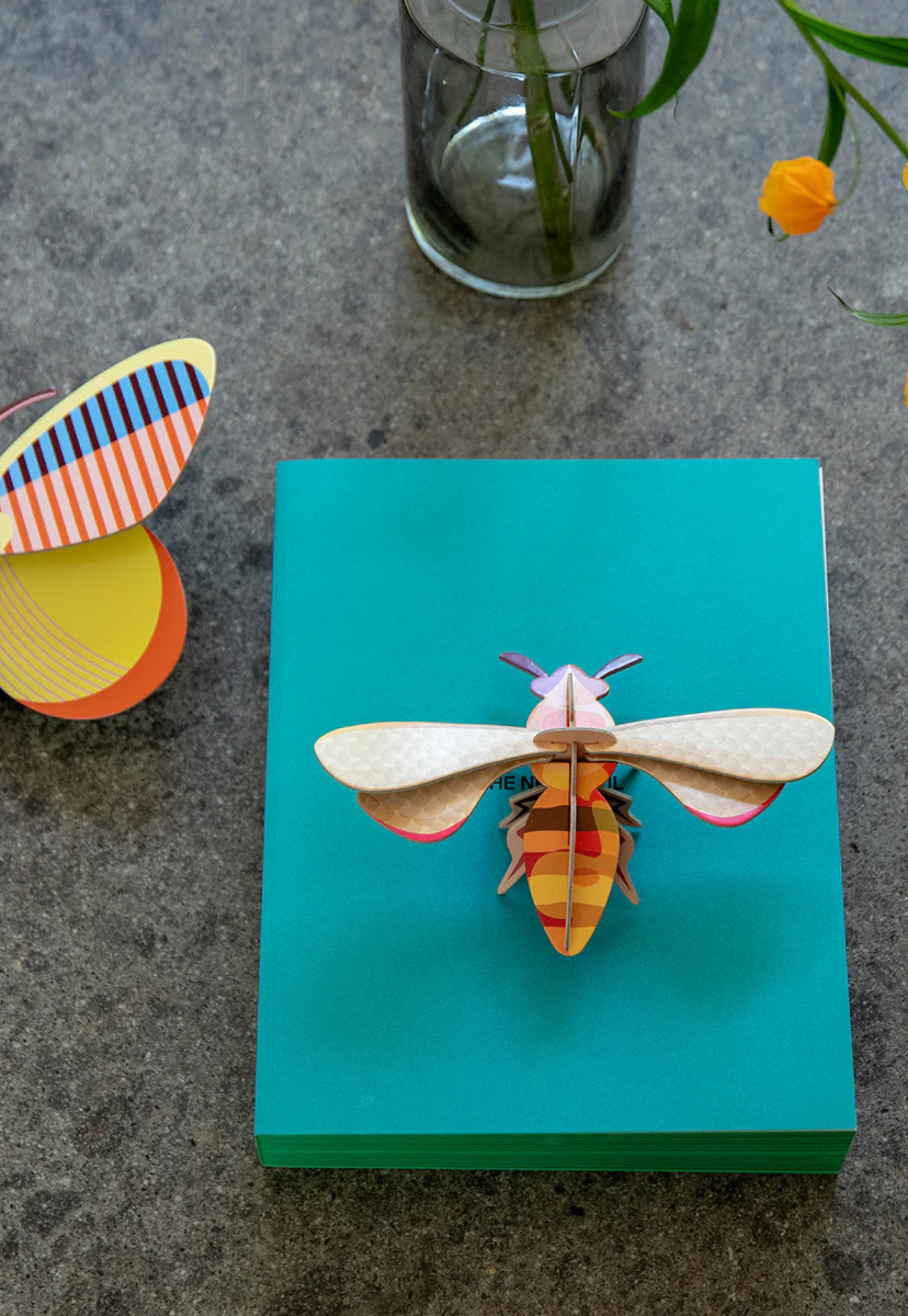 studio roof - wall art - honey bee