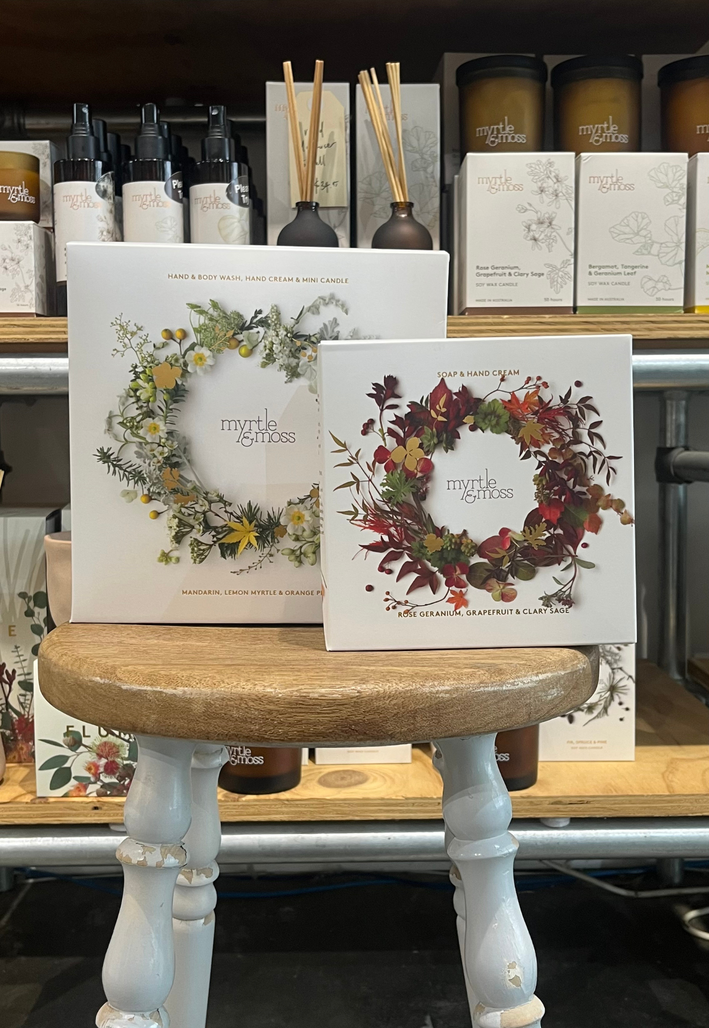 myrtle & moss - christmas trio