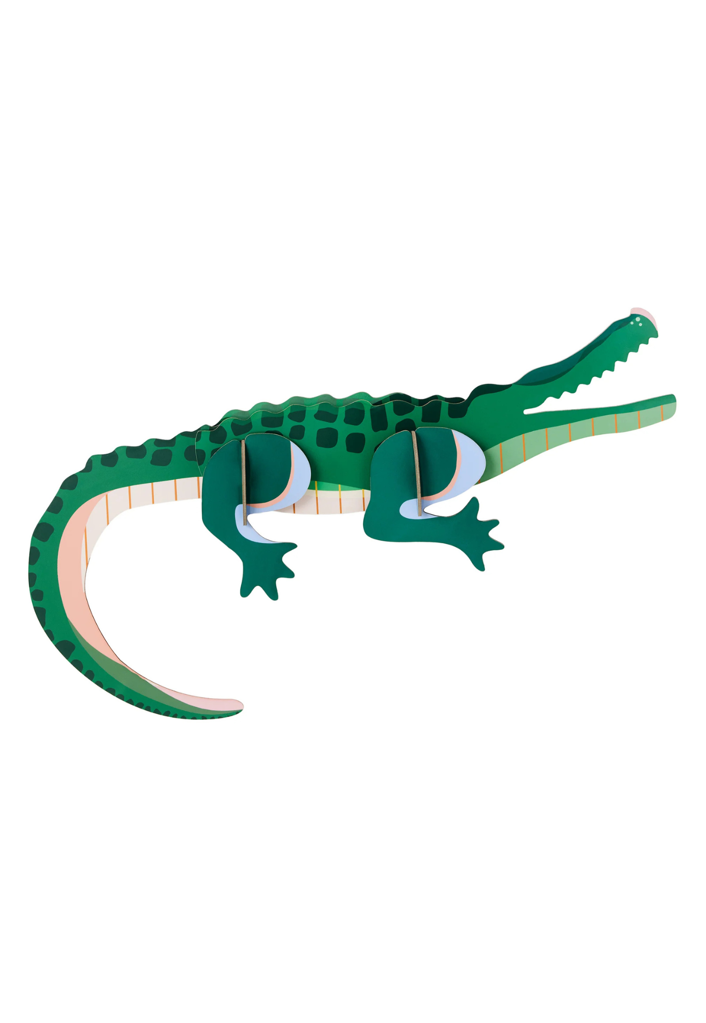 studio roof - wall art - crocodile