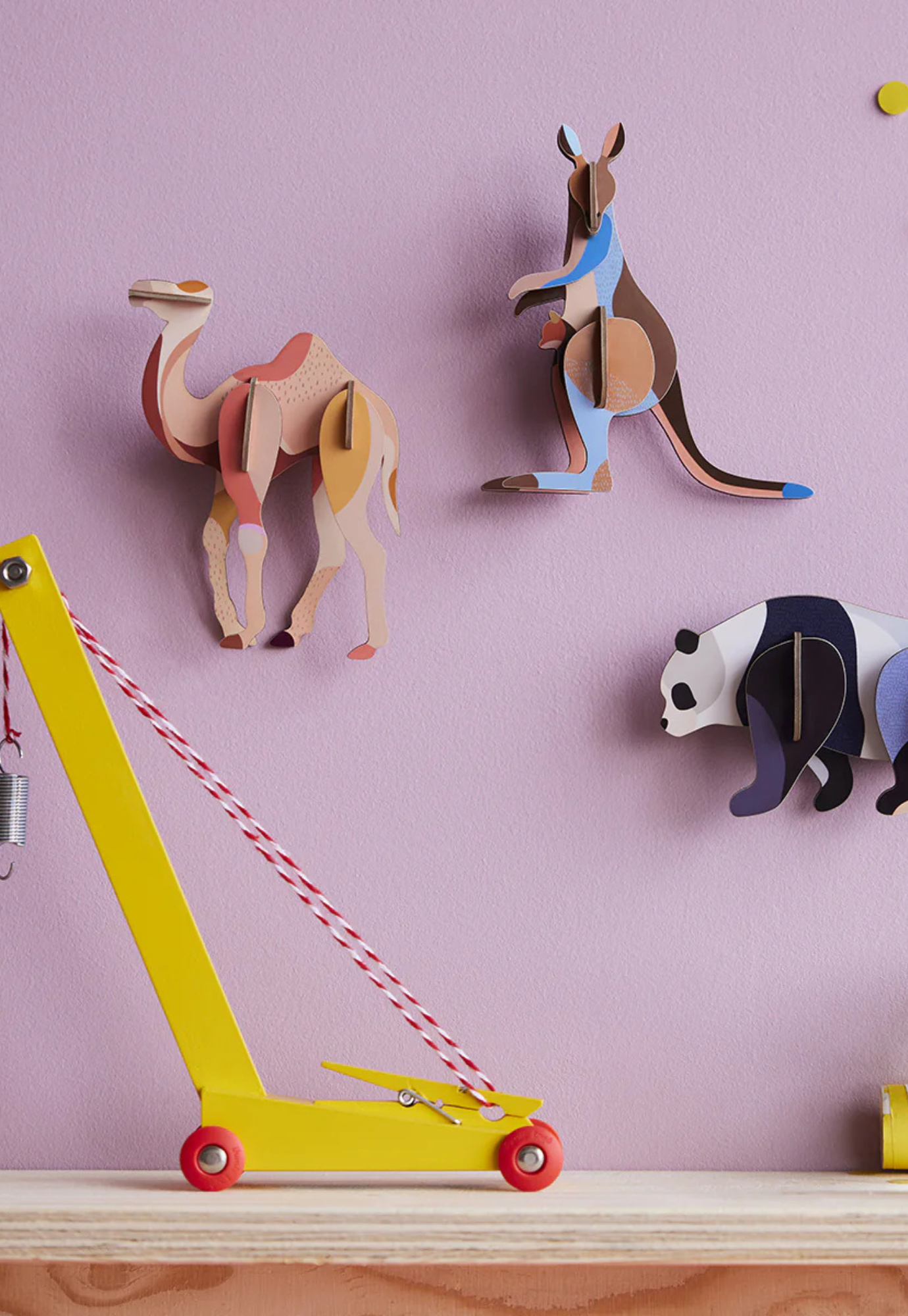 studio roof - wall art - kangaroo