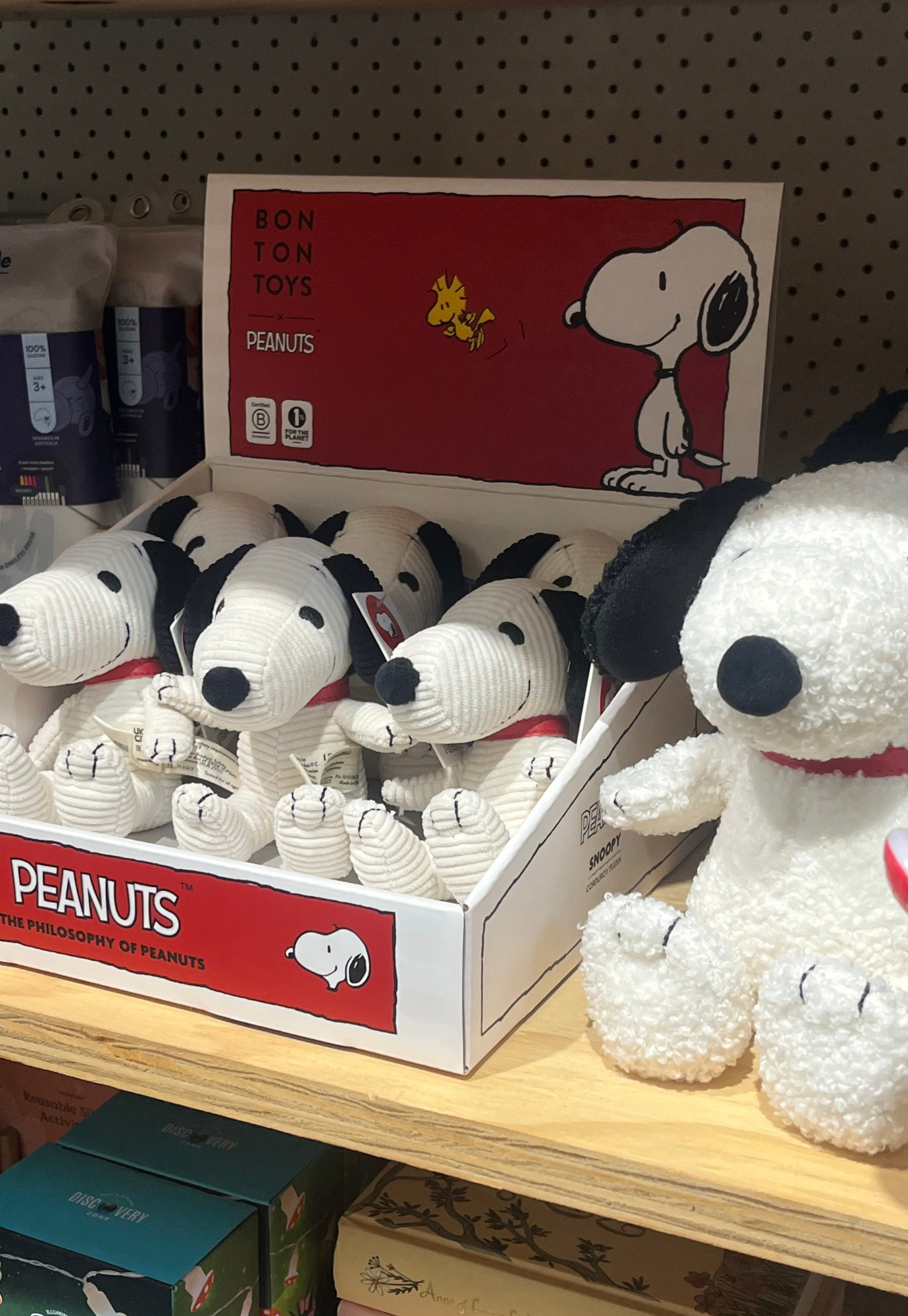 bon ton toys - snoopy corduroy 12cm
