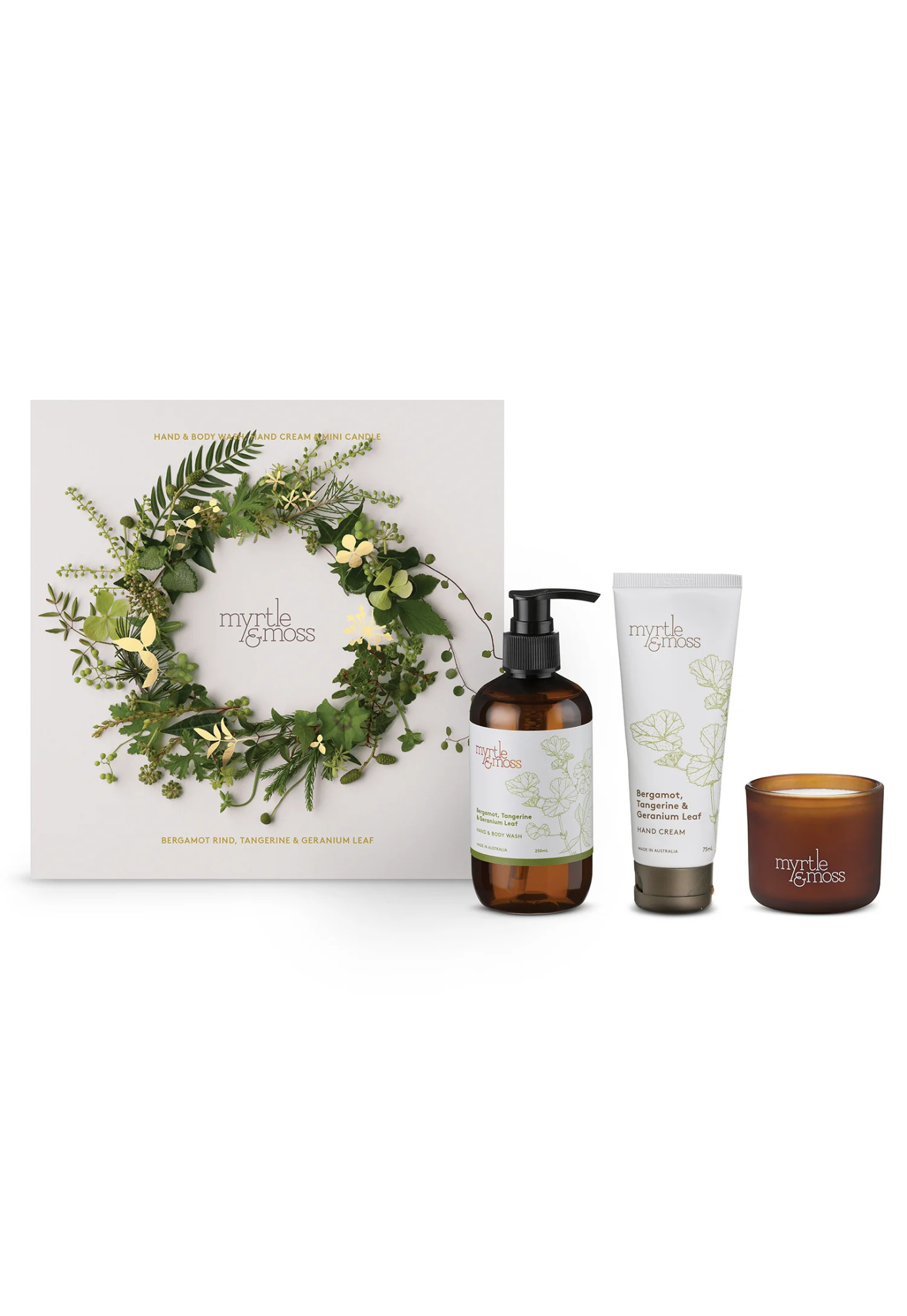 myrtle & moss - christmas trio