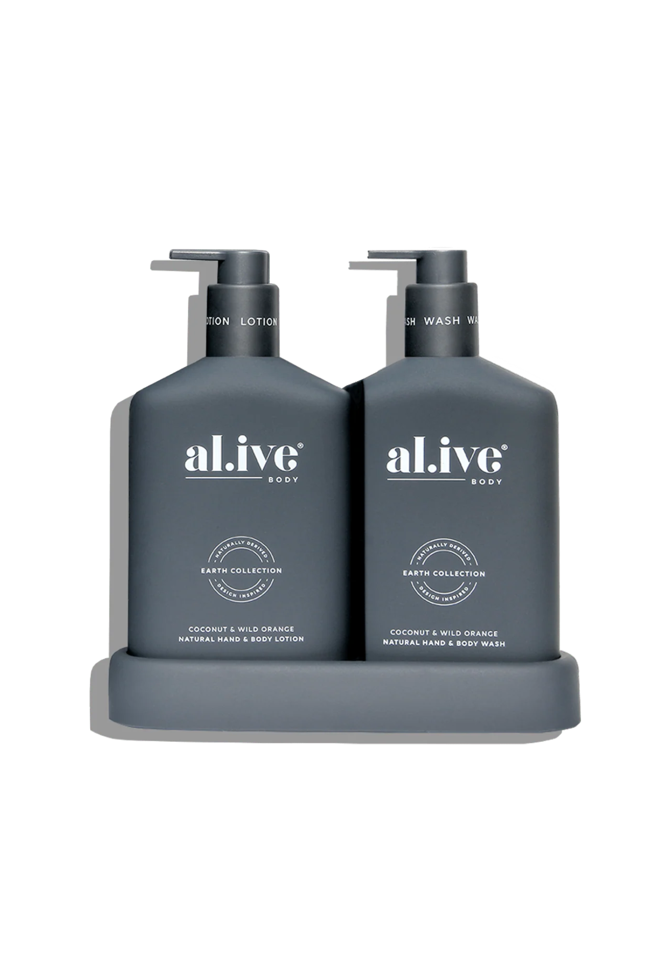 al.ive - wash & lotion duo - coconut & wild orange
