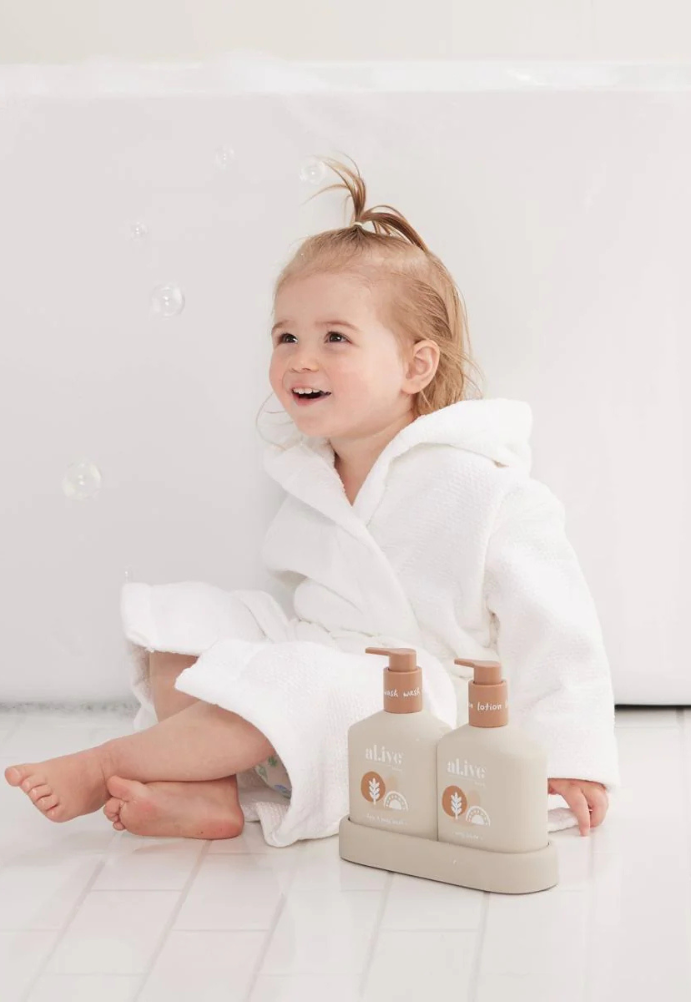 al.ive - baby hair & body duo - calming oatmeal