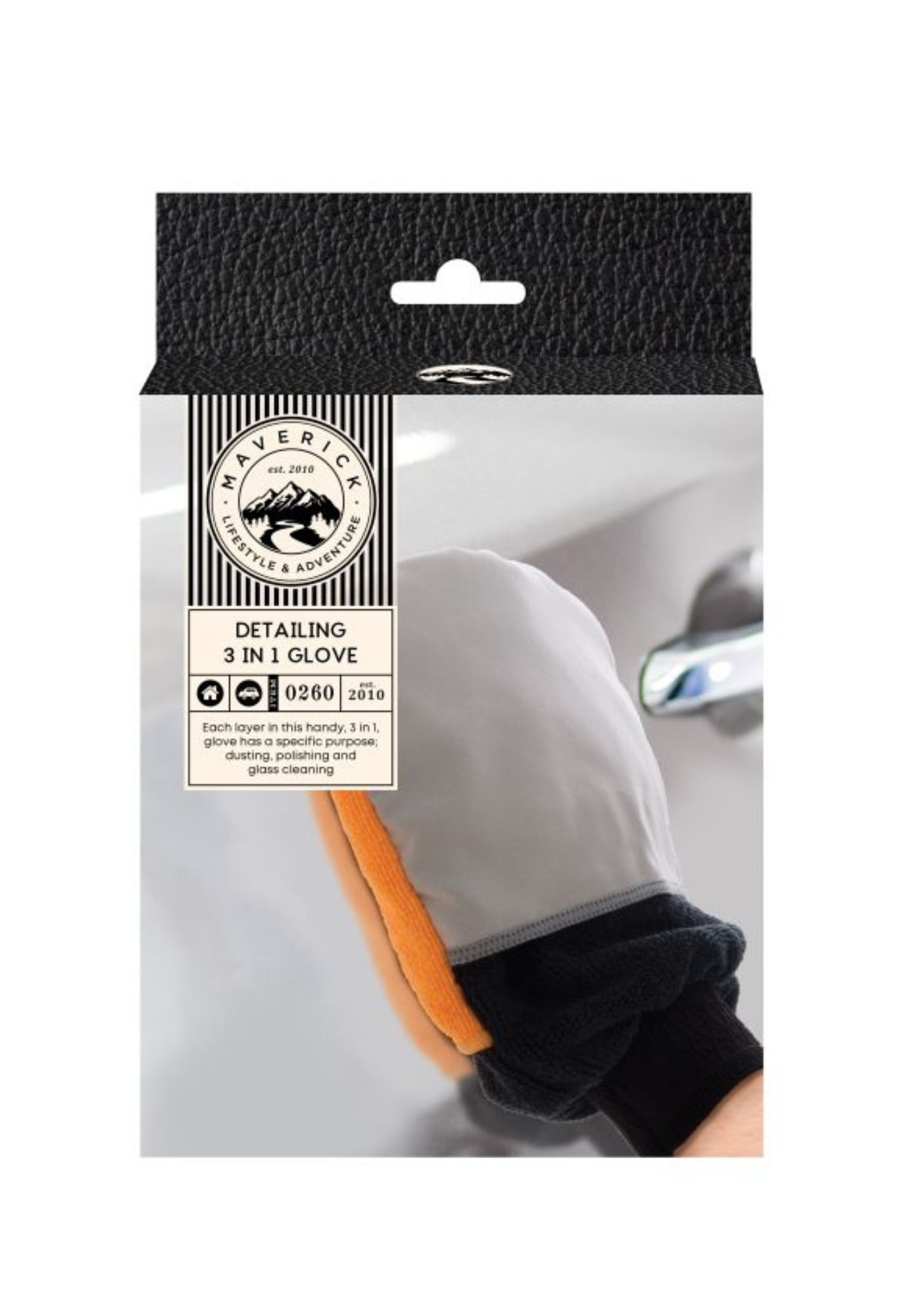 3 in 1 car detailing glove