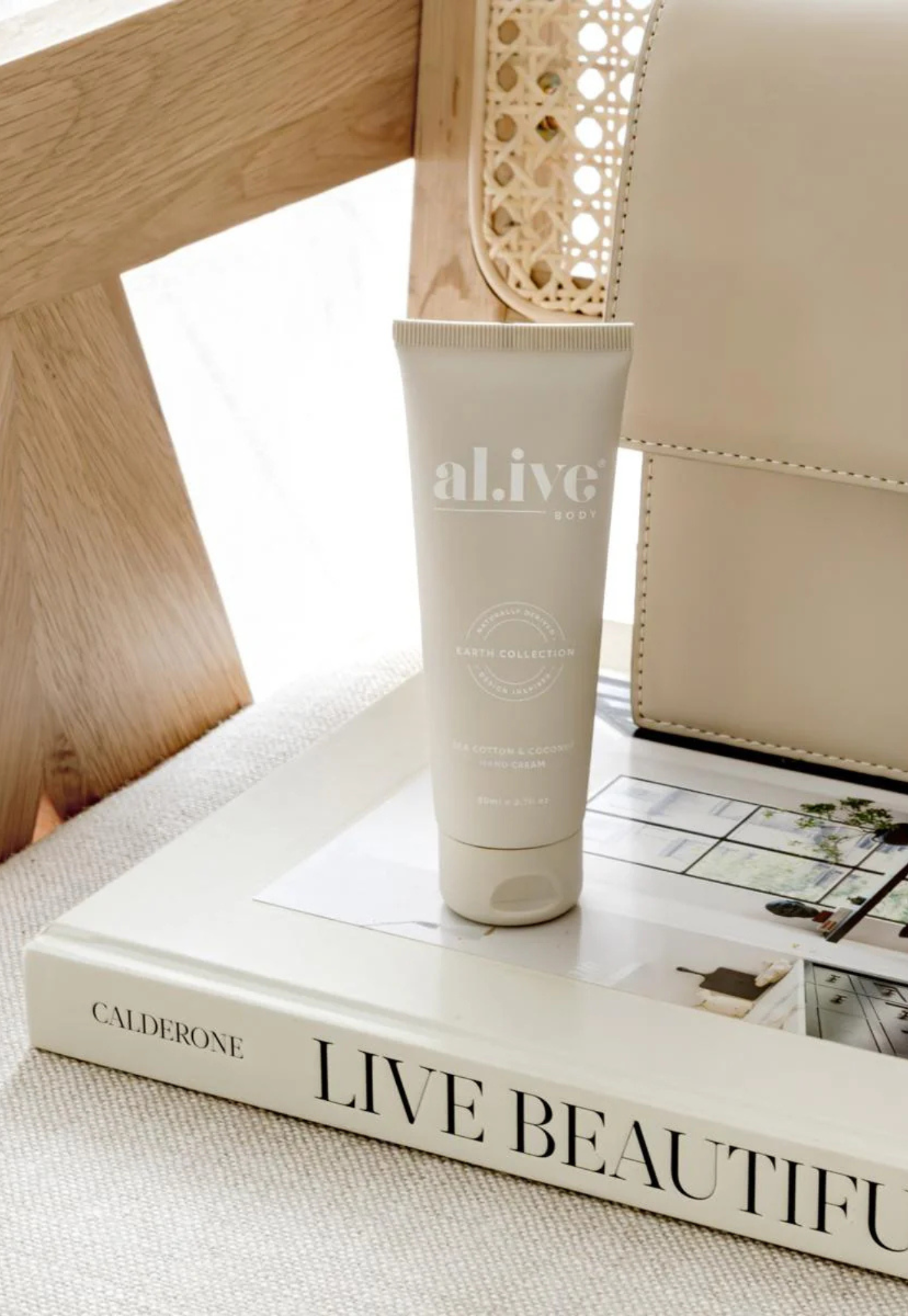 al.ive - hand cream - sea cotton & coconut