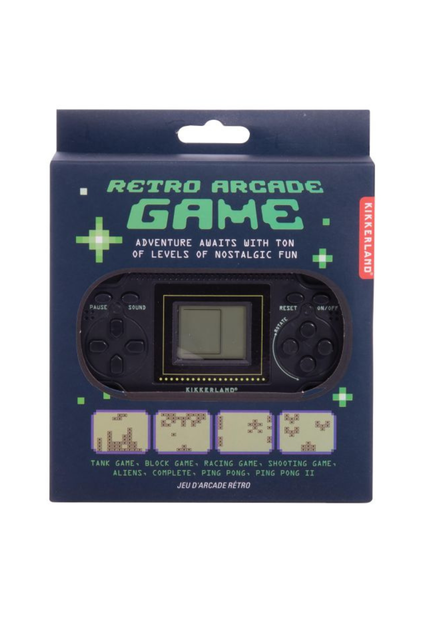kikkerland - retro arcade game