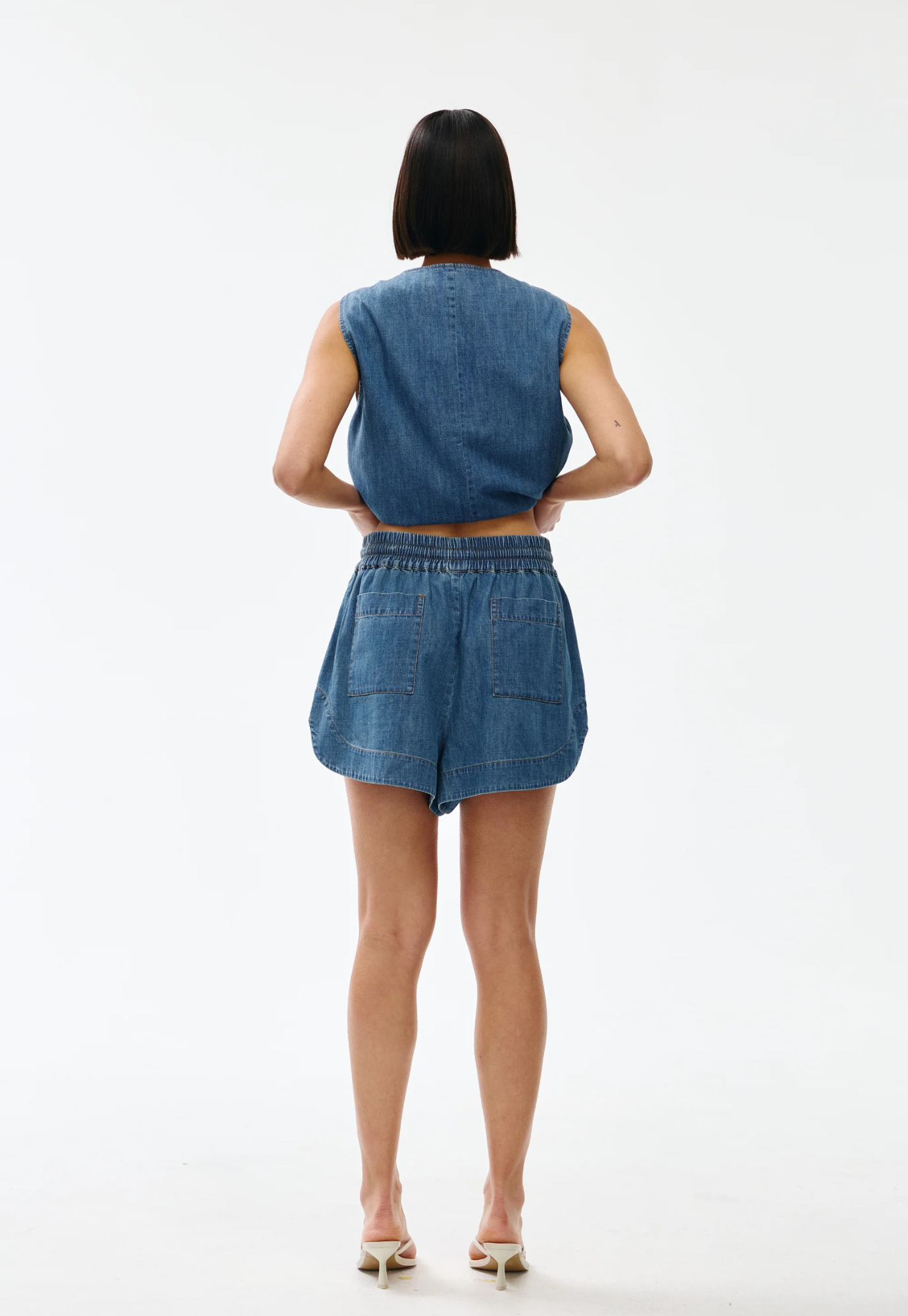 kinney - juniper short - denim
