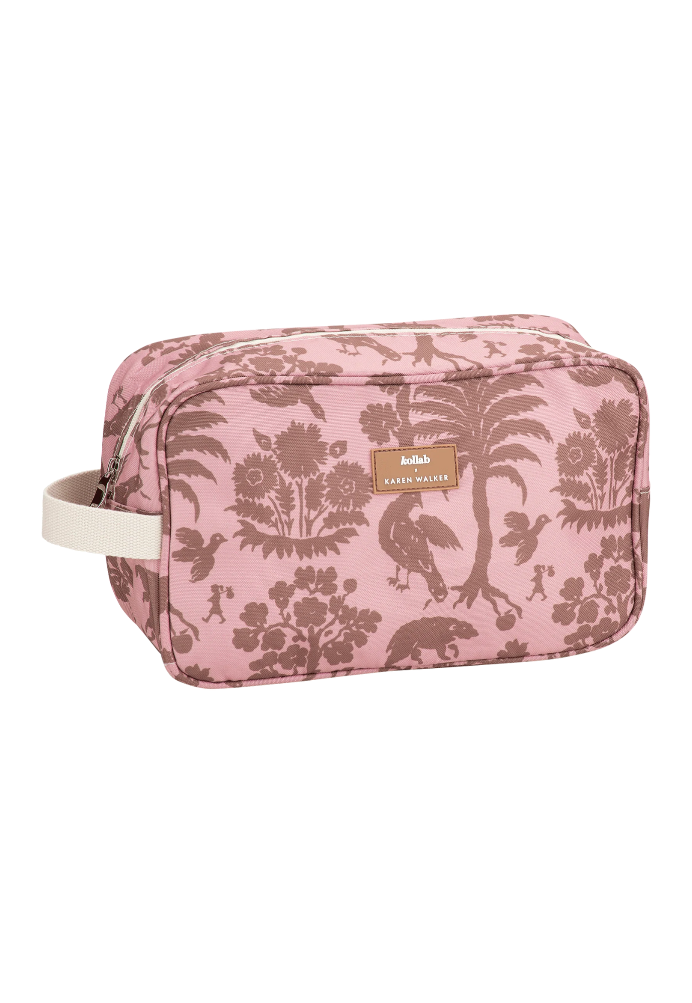 kollab x karen walker - travel bag - animal kingdom