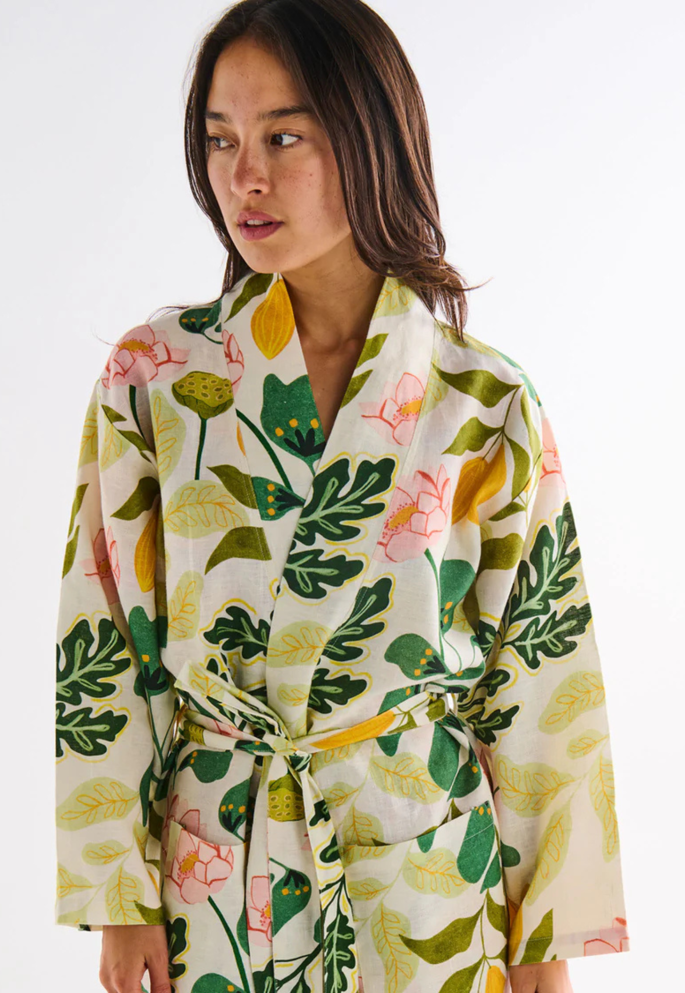 kip&co - wander linen robe