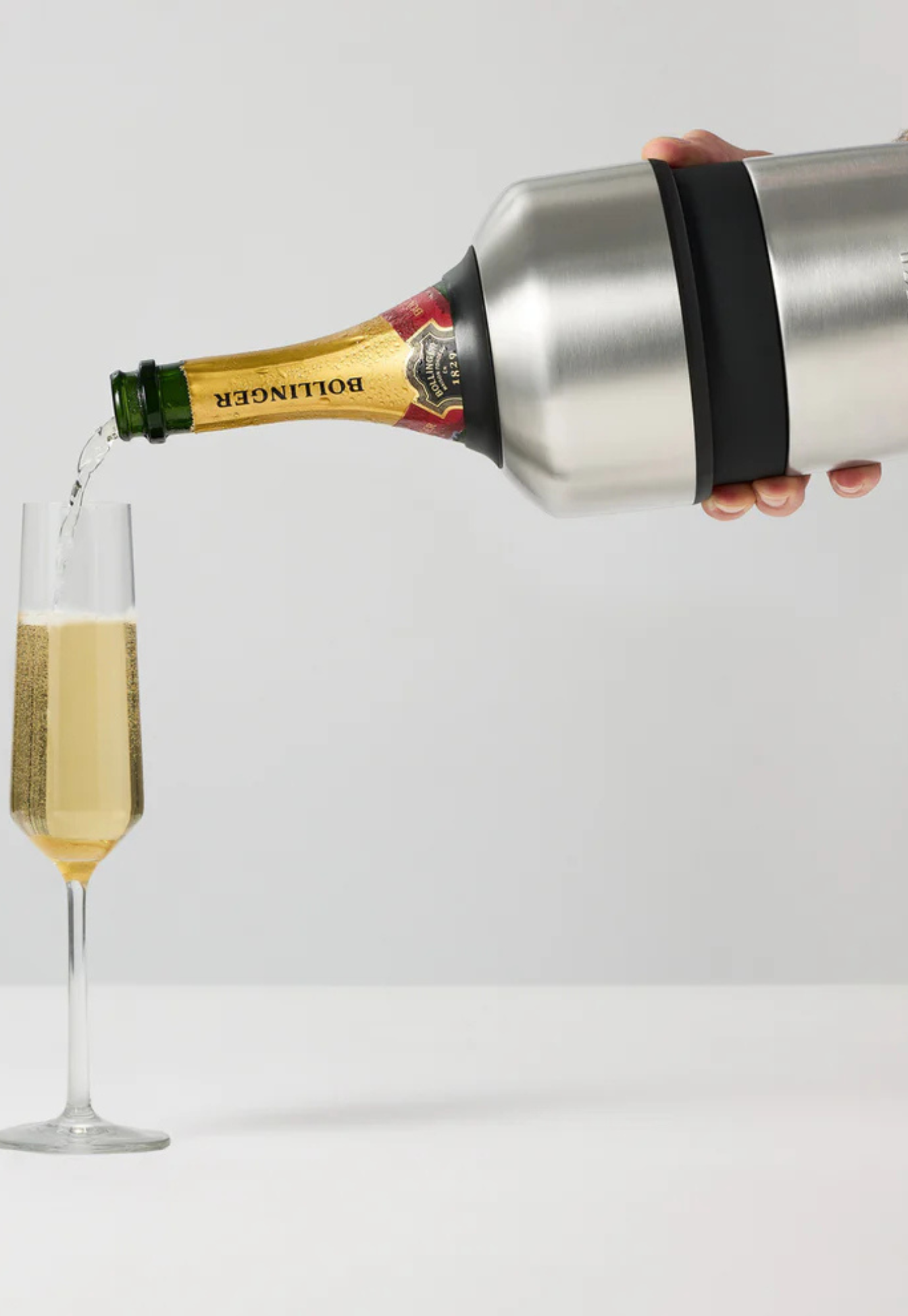 huski - champagne cooler - white