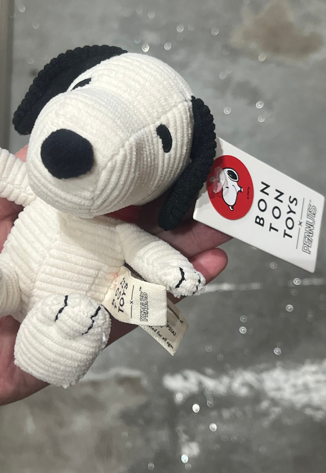 bon ton toys - snoopy corduroy 12cm