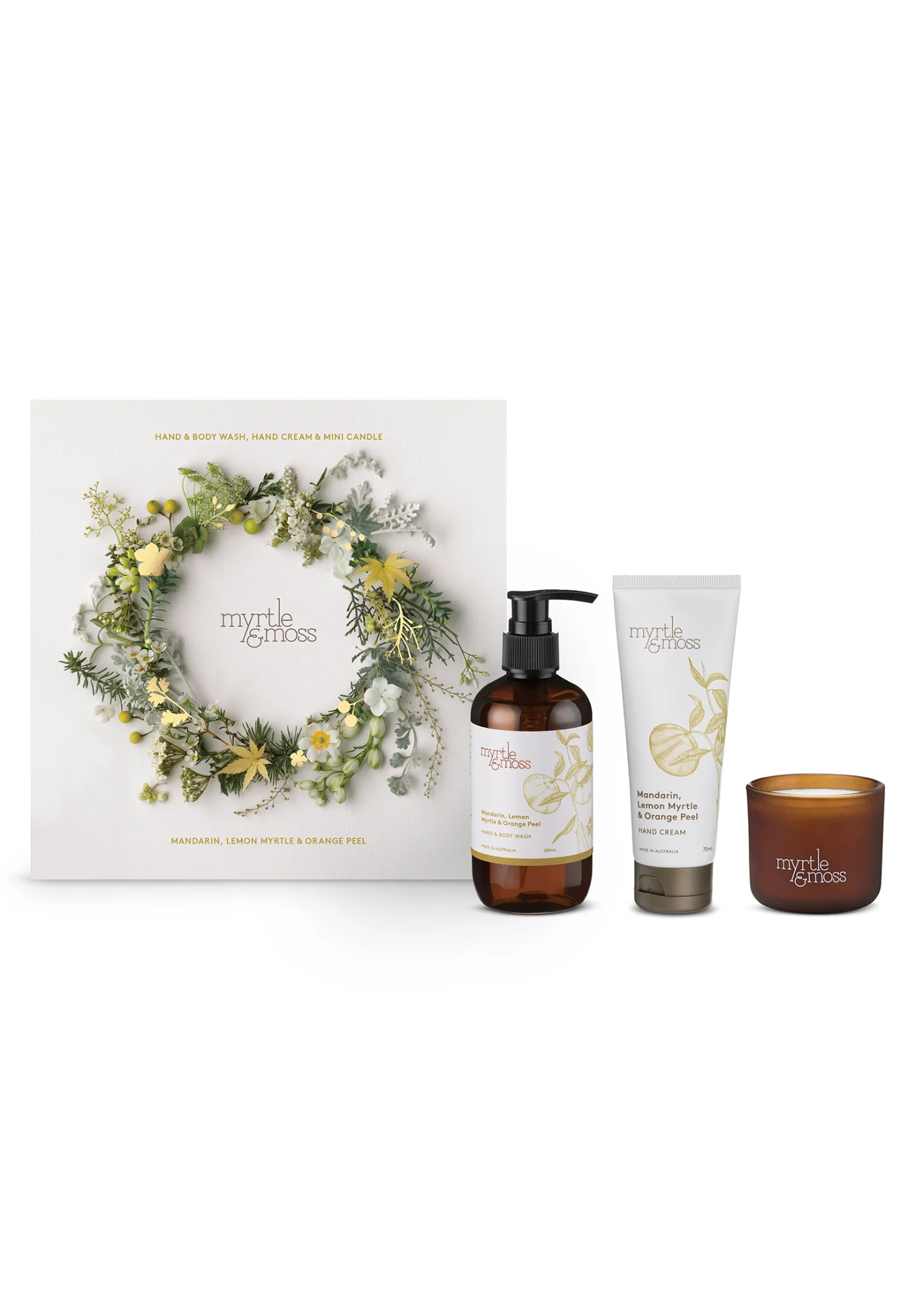 myrtle & moss - christmas trio