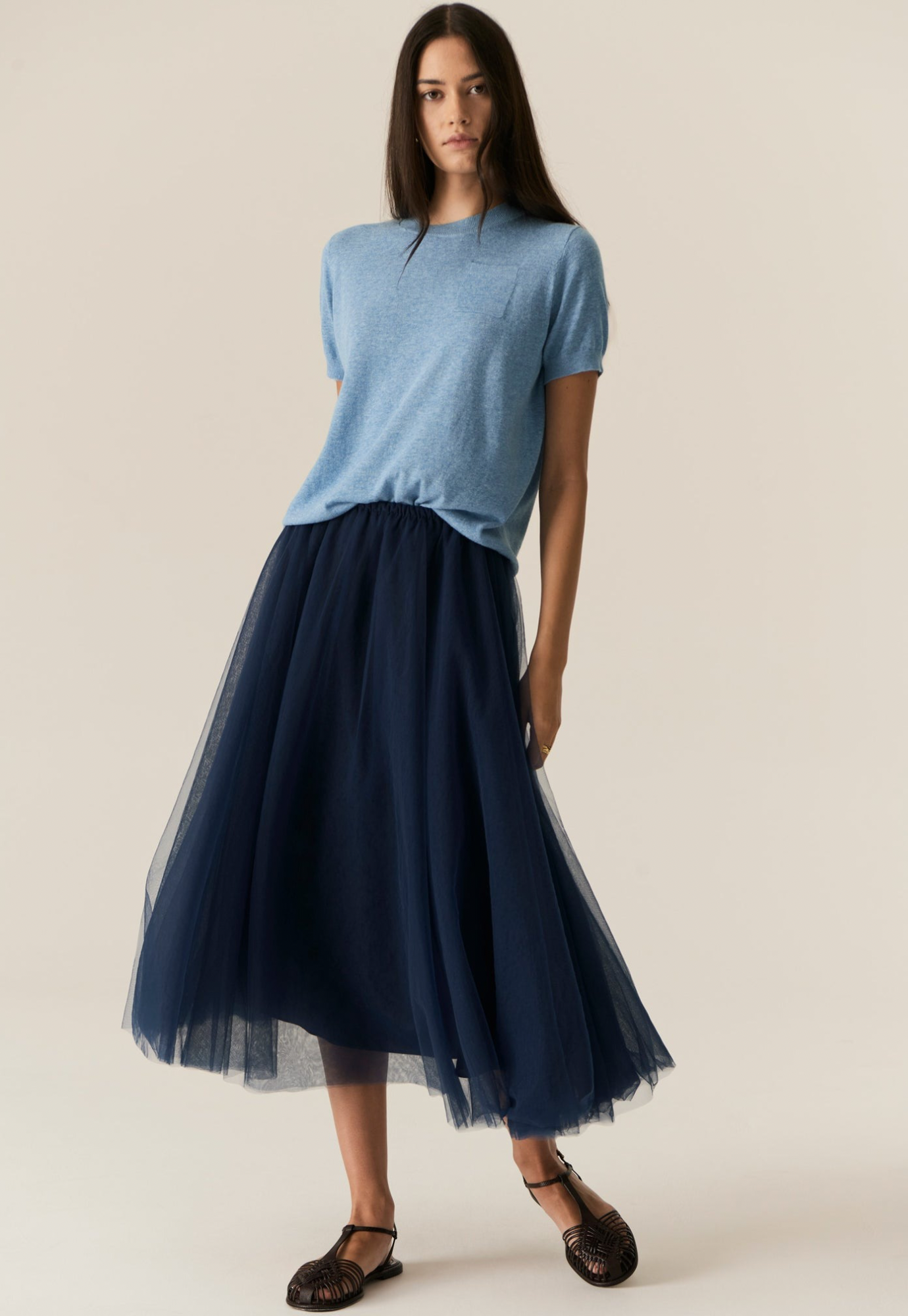 pol - posay tulle skirt - ink