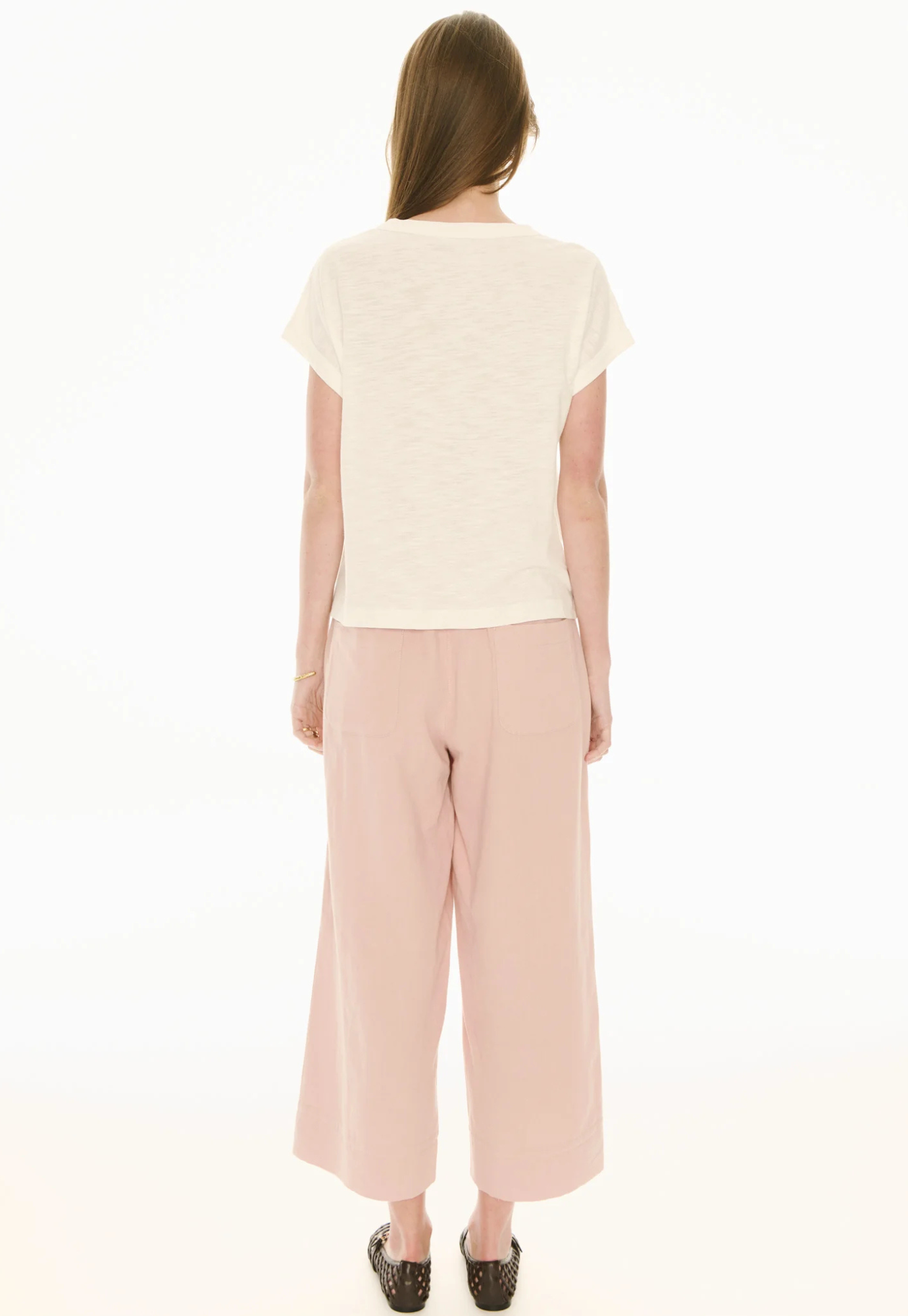 pol - mast tee - ivory