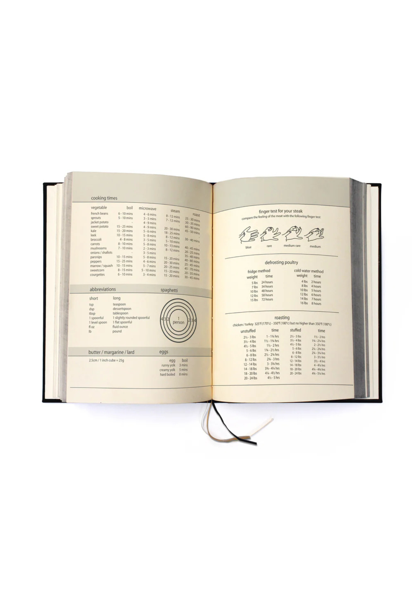 suck uk - my family cookbook - black