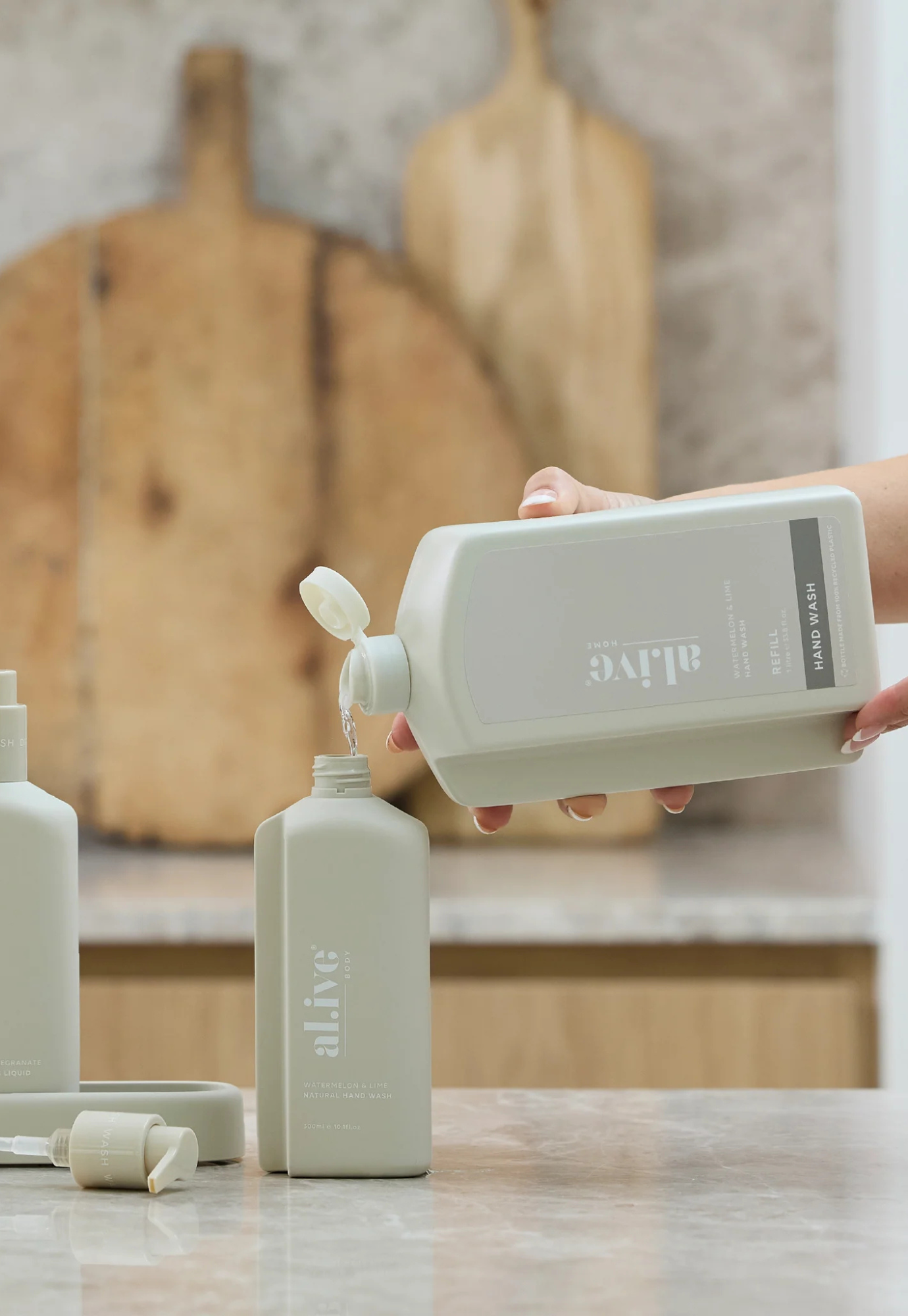 al.ive - hand wash refill - watermelon & lime