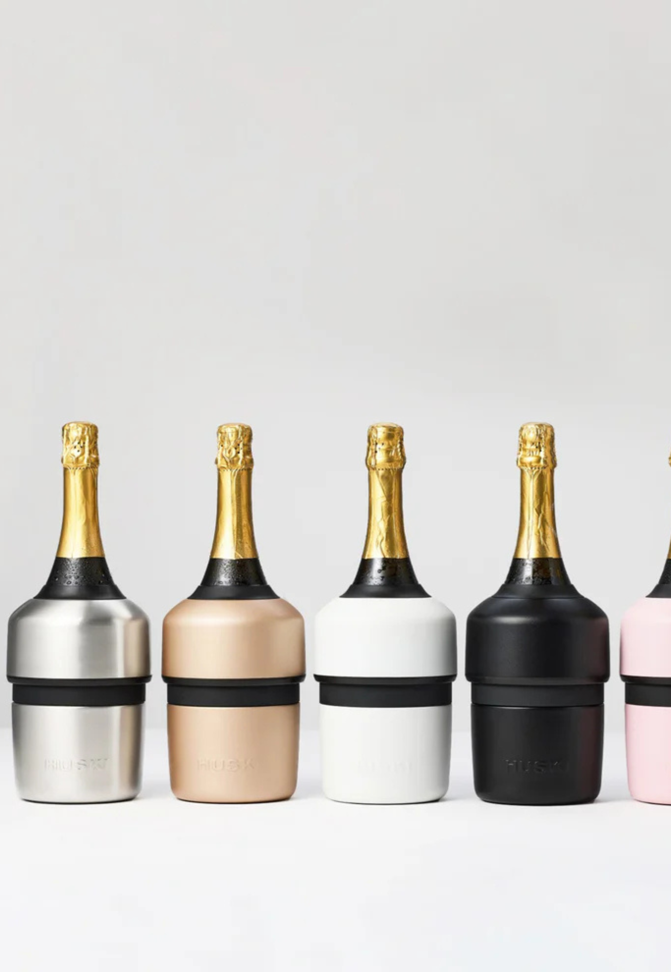 huski - champagne cooler - white