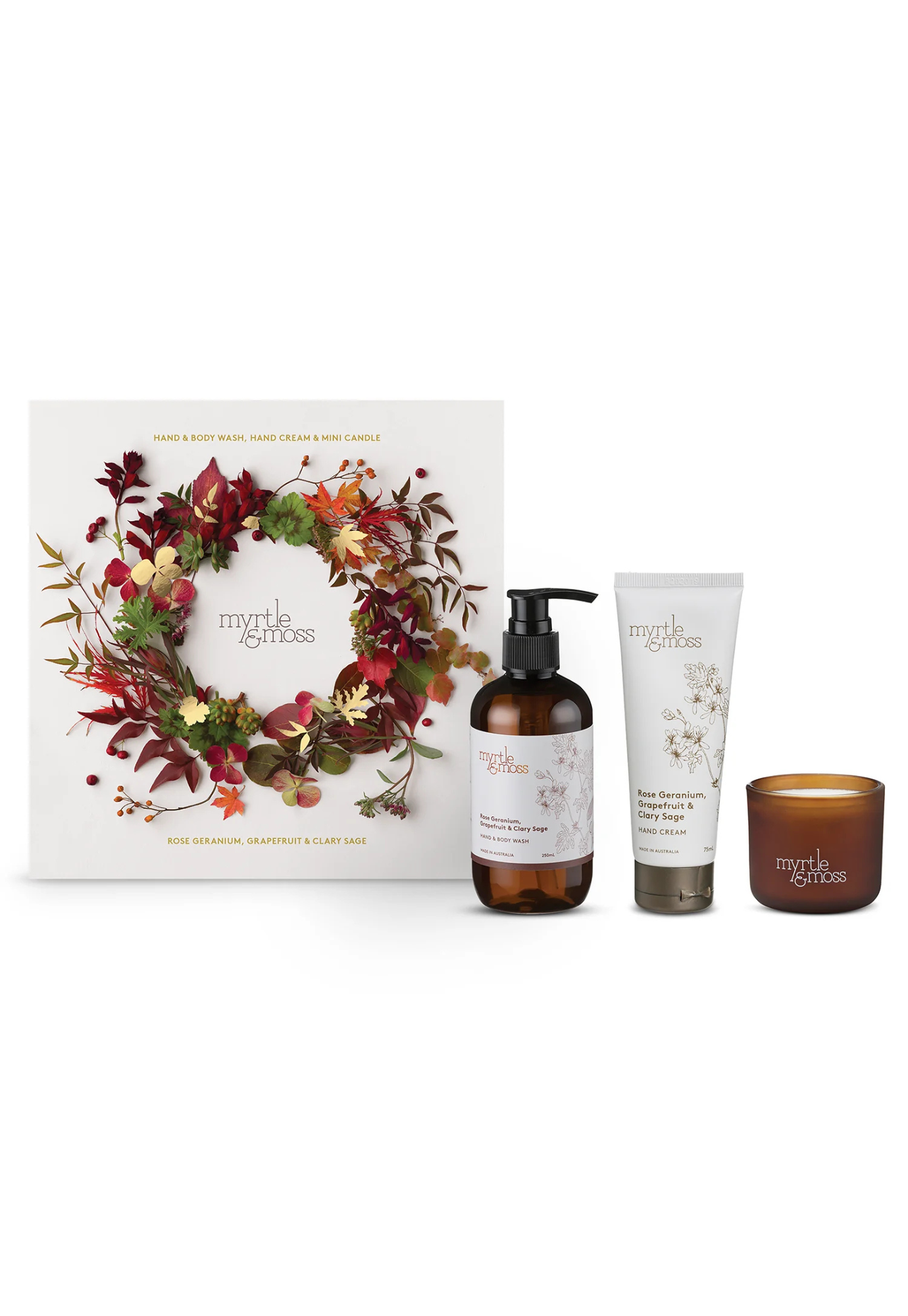 myrtle & moss - christmas trio