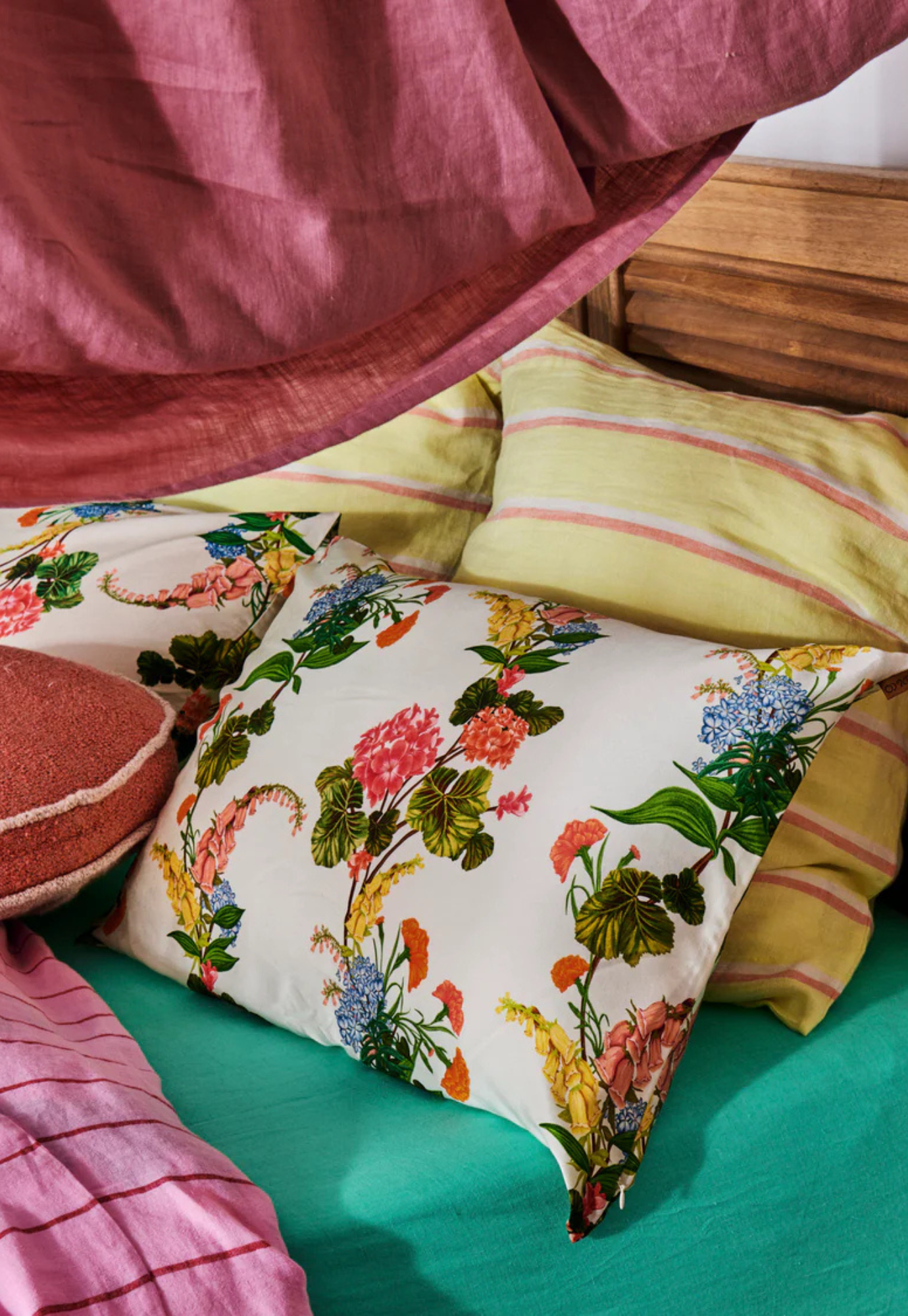 kip&co - bouquet beauty silk pillowcase 1P single