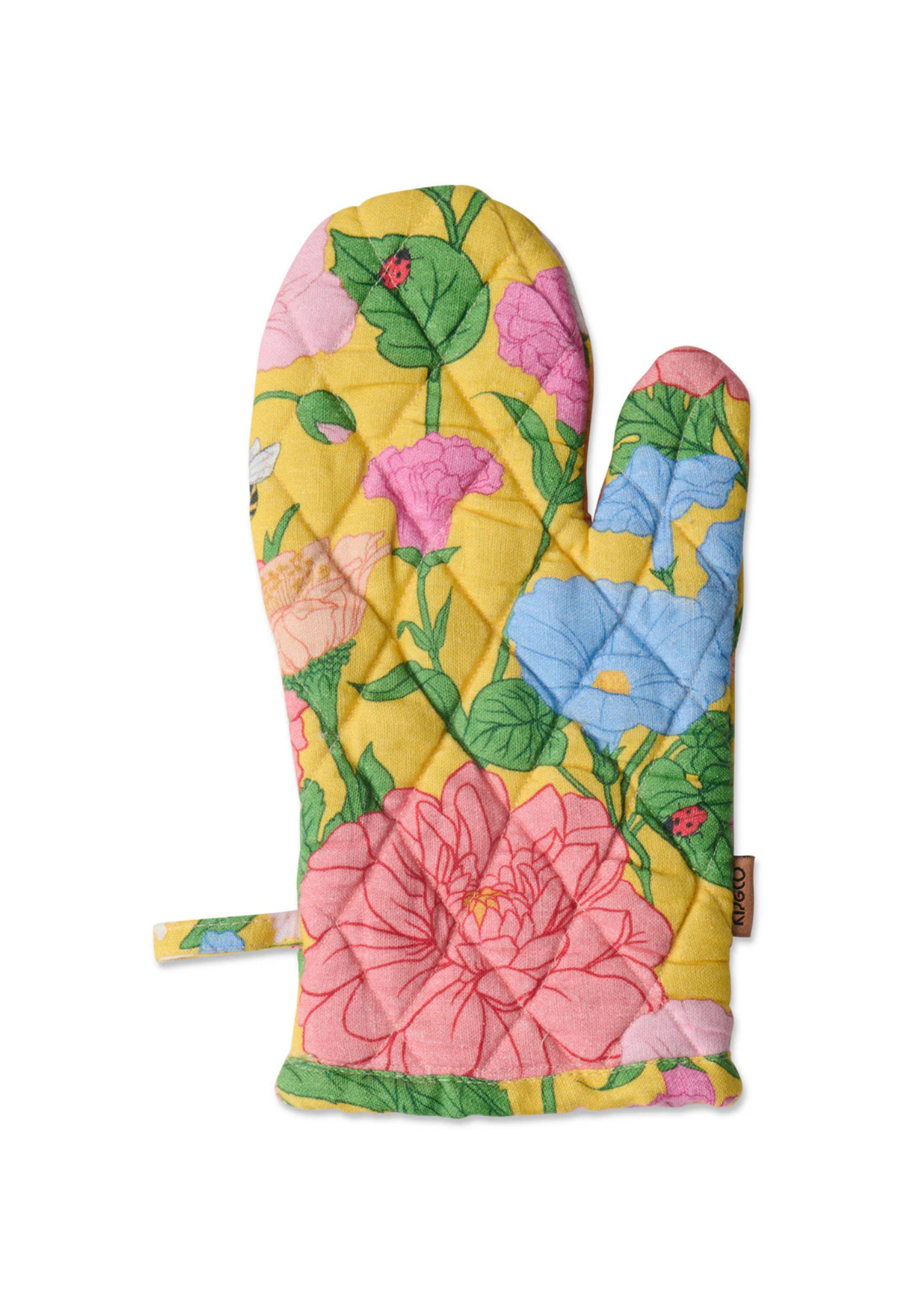 kip&co - follow the sun yellow oven mitt