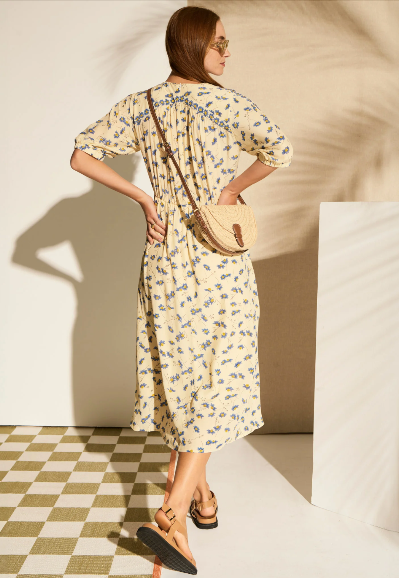 pol - lienne dress - lienne print