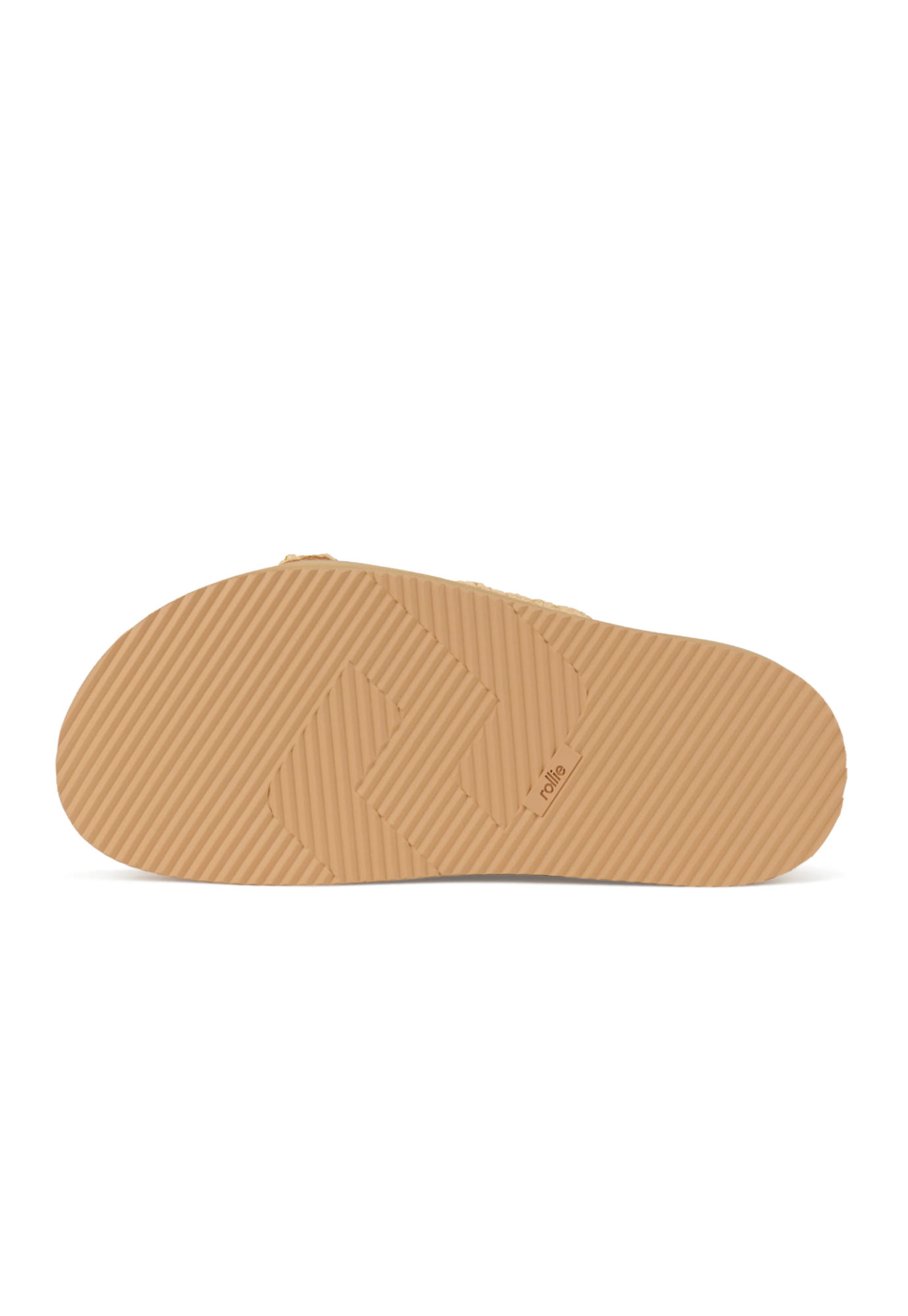 rollie - ace sandal weave - all tan