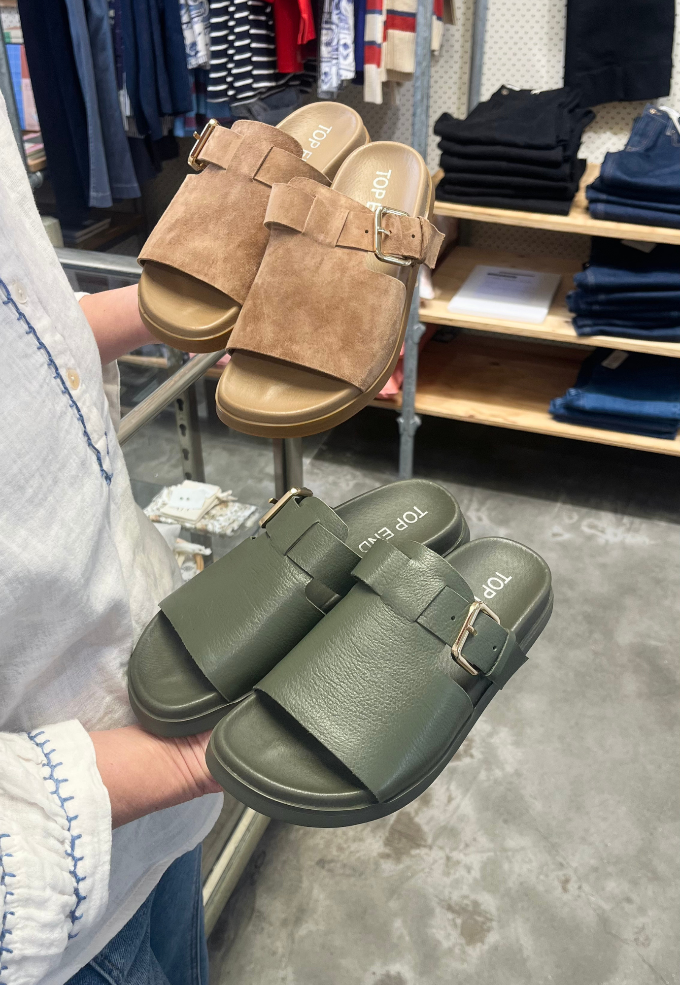 top end - raimo - olive leather