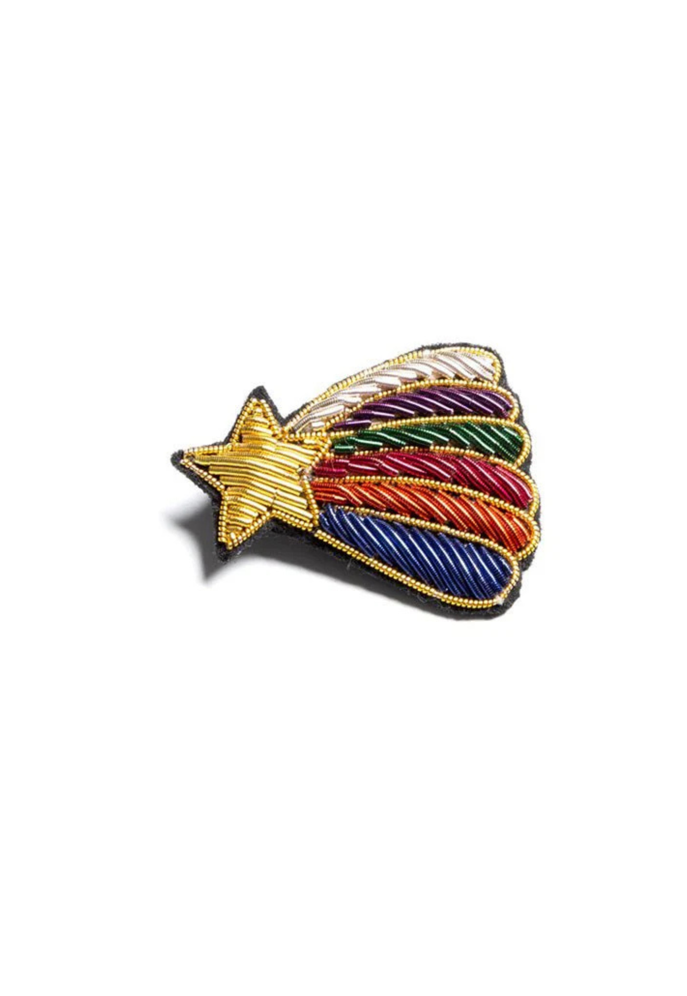 parisian cool - embroidered brooches