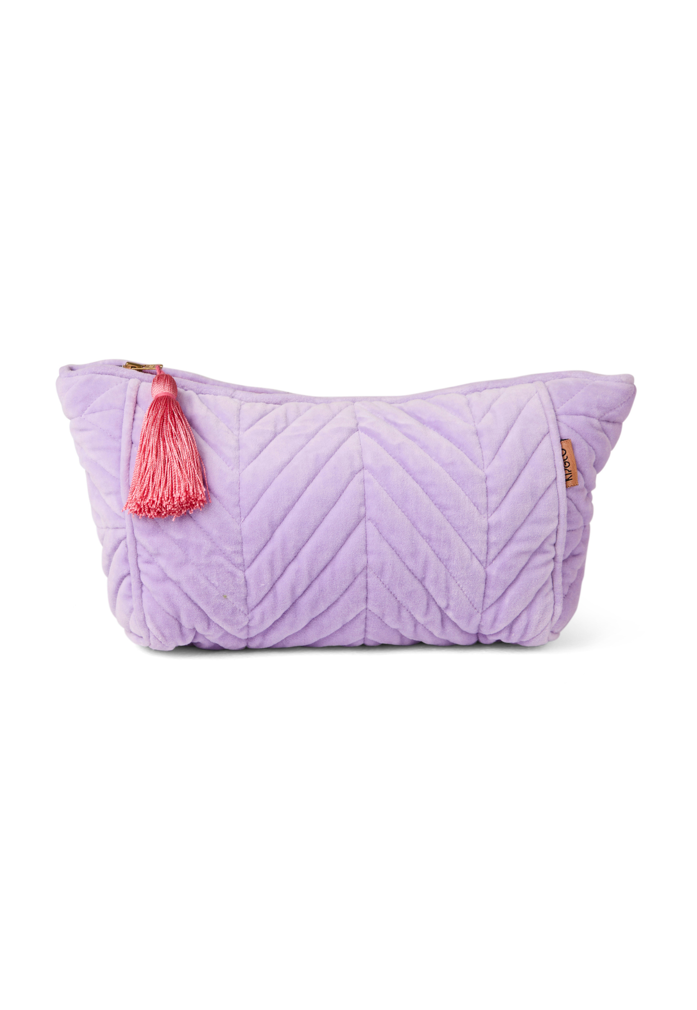 kip&co - lilac velvet toiletry bag