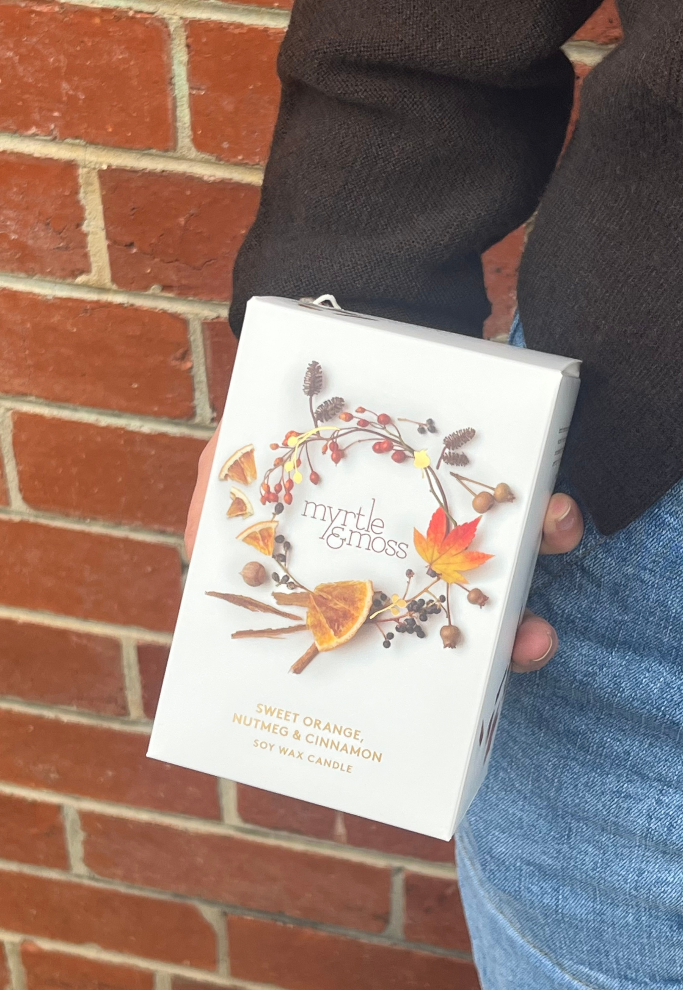 myrtle & moss - christmas candles