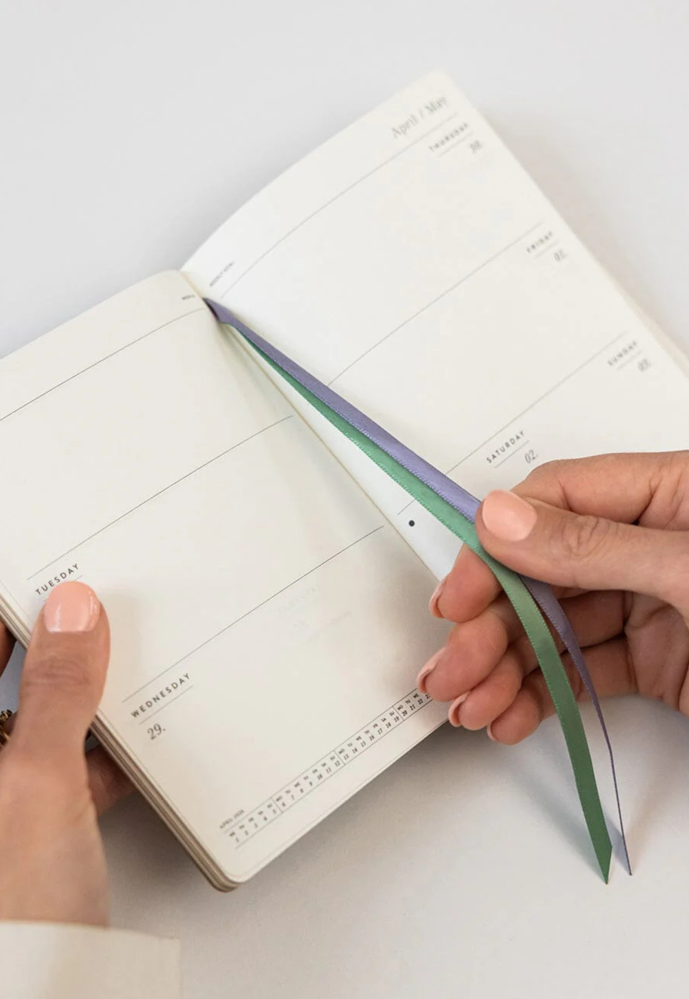 bespoke letterpress - 2026 pocket planner - summer perennials