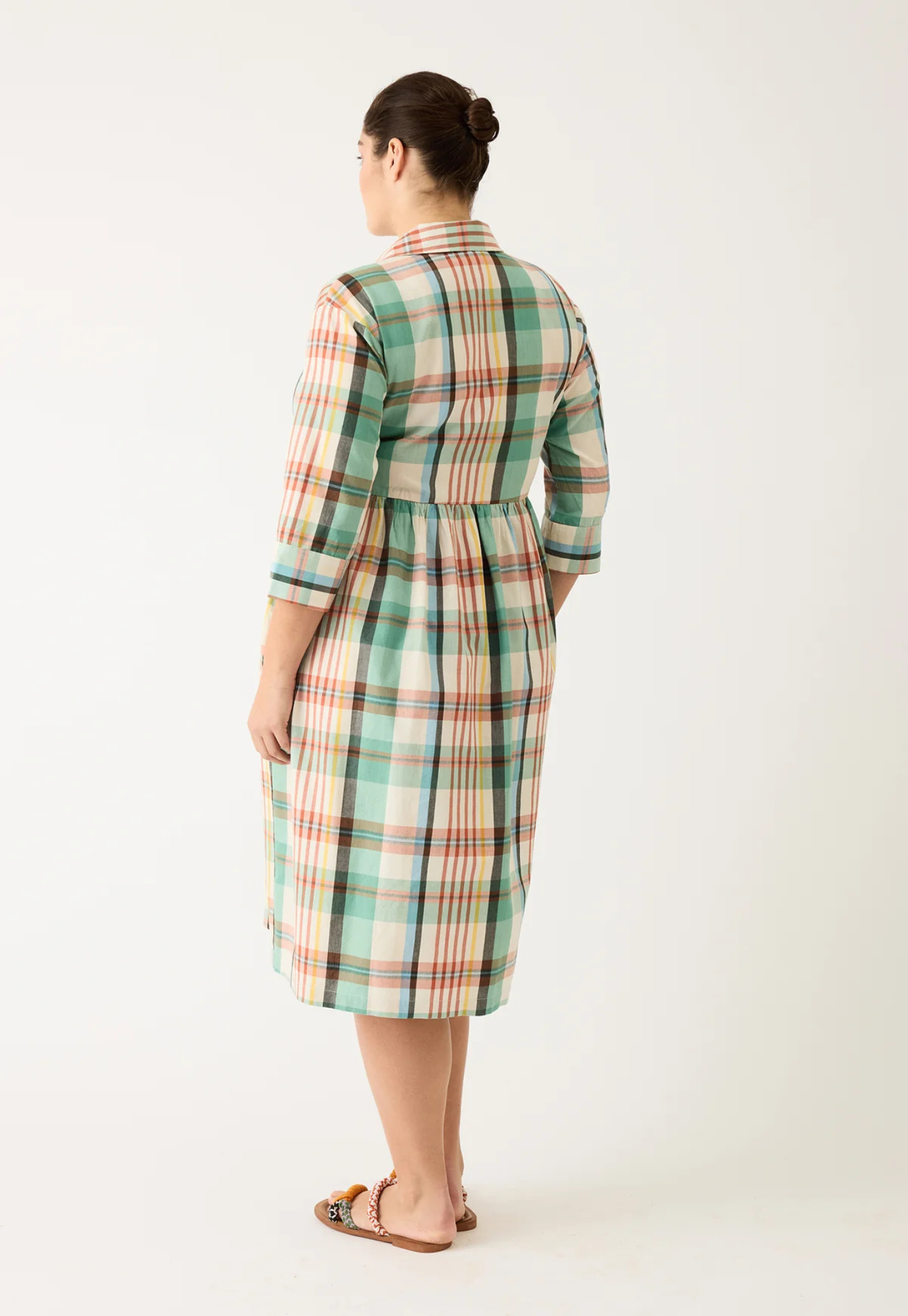 nancybird - mel dress - summer check