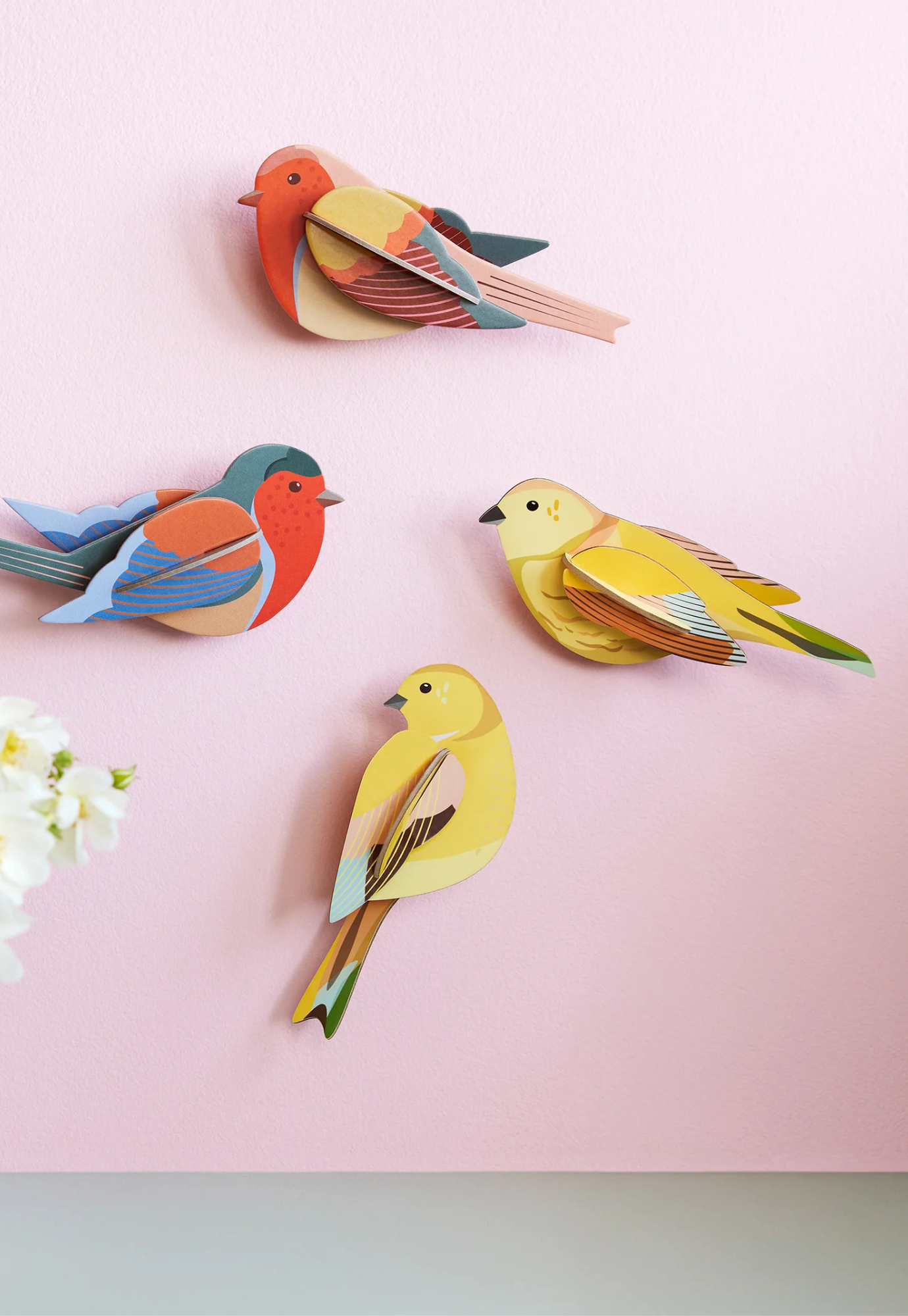 studio roof - wall art - citrinella pair