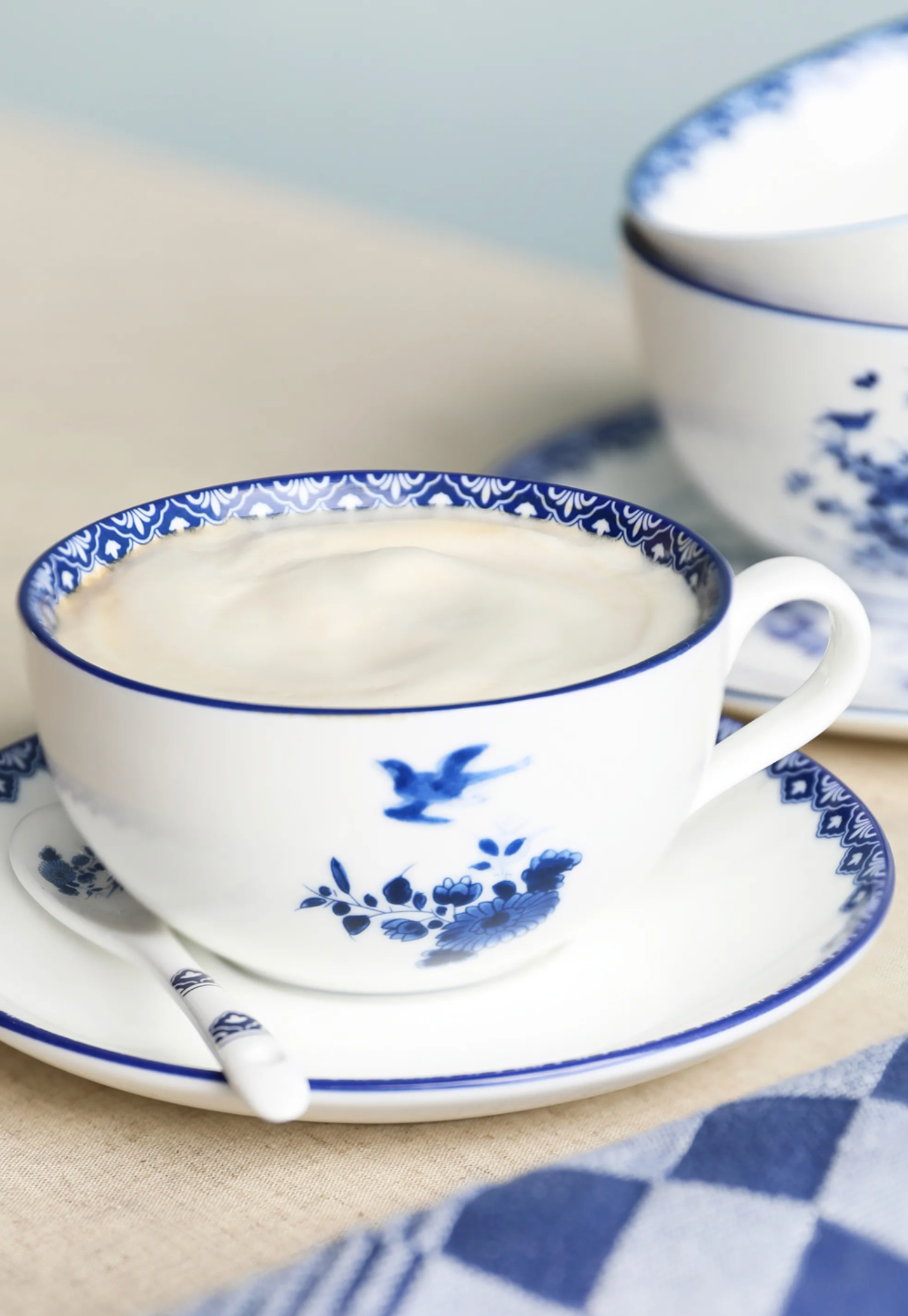 rijks museum - klevering delftware cup & saucer set of 2