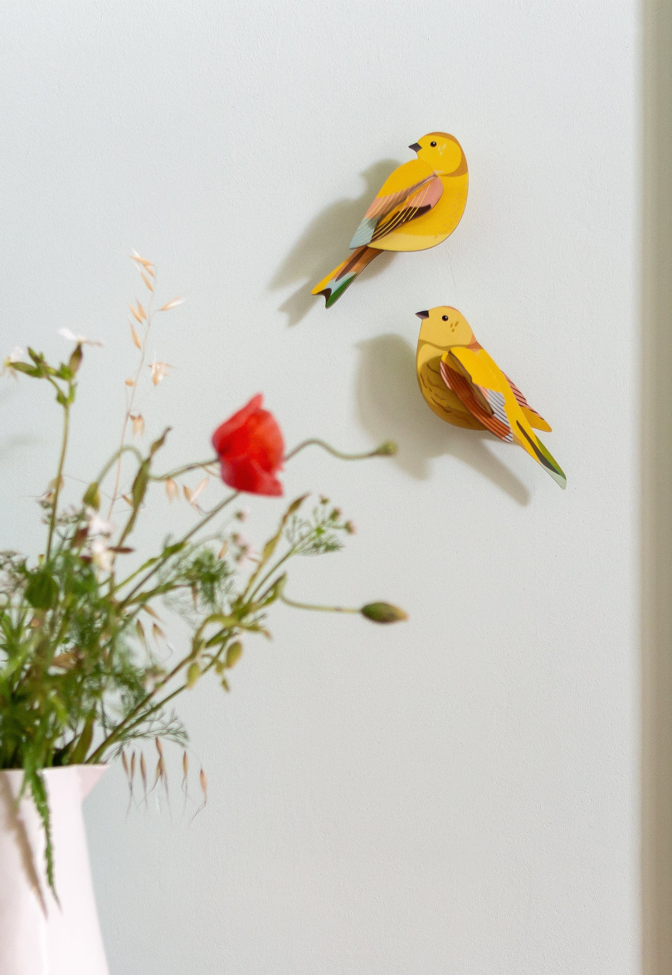 studio roof - wall art - citrinella pair