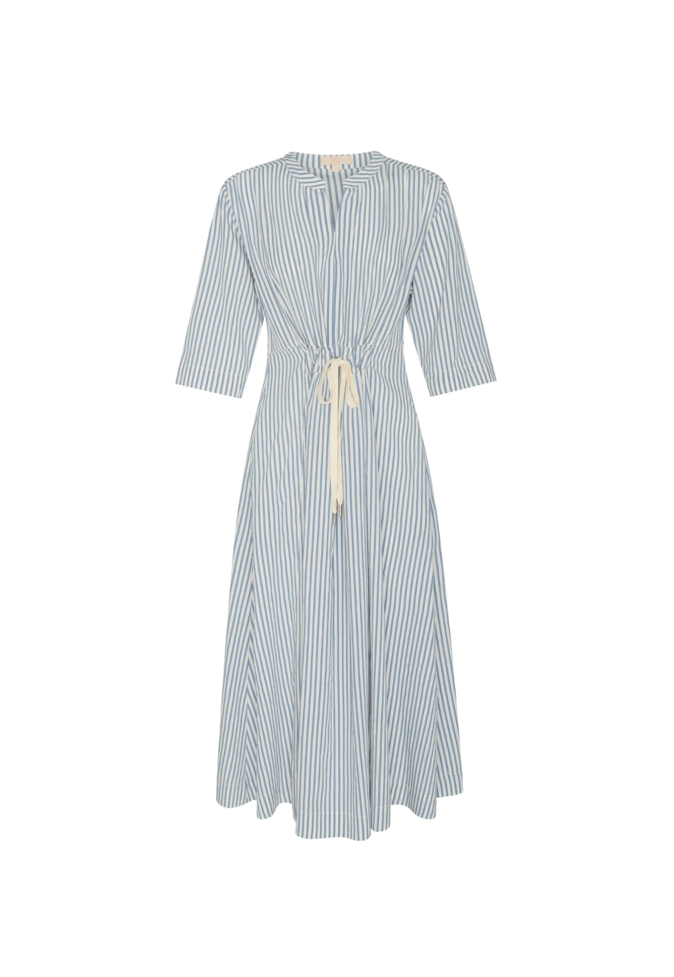 pol - vera shirt dress - blue stripe